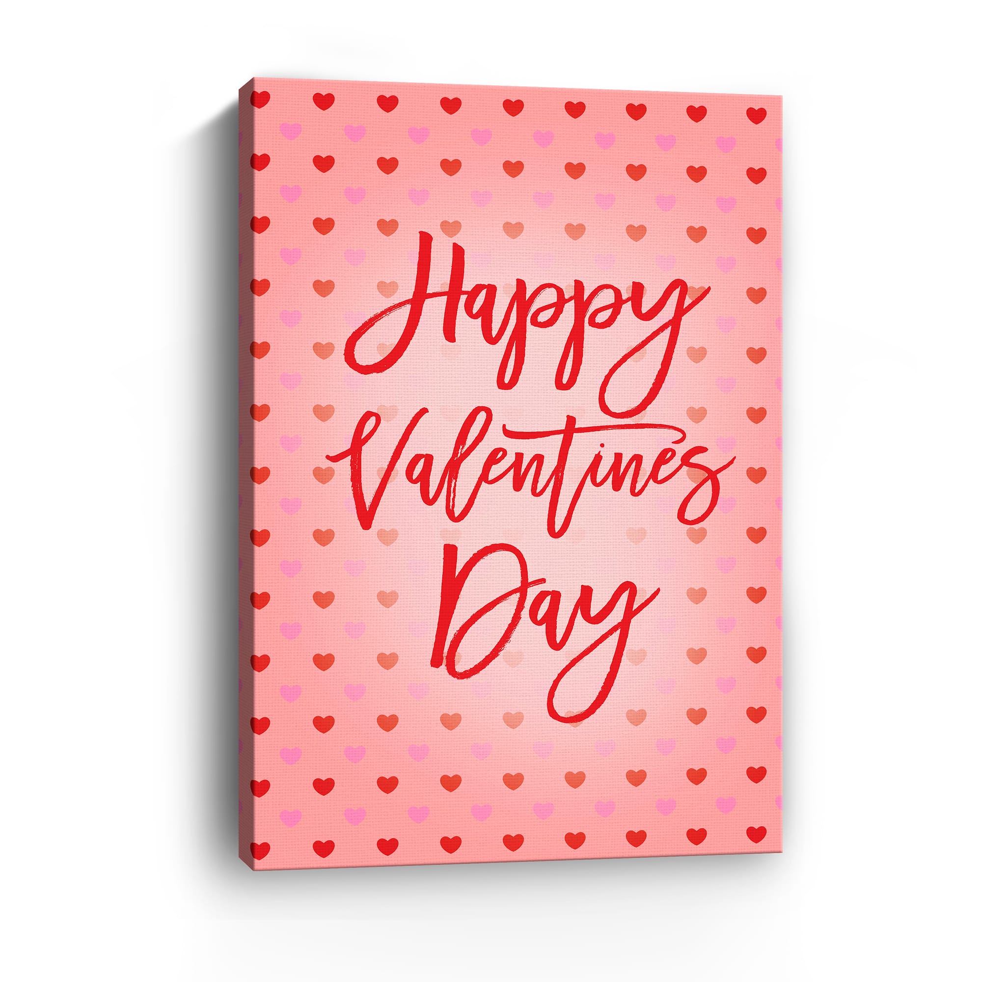 Valentine Multiple Hearts I Canvas Giclée Art