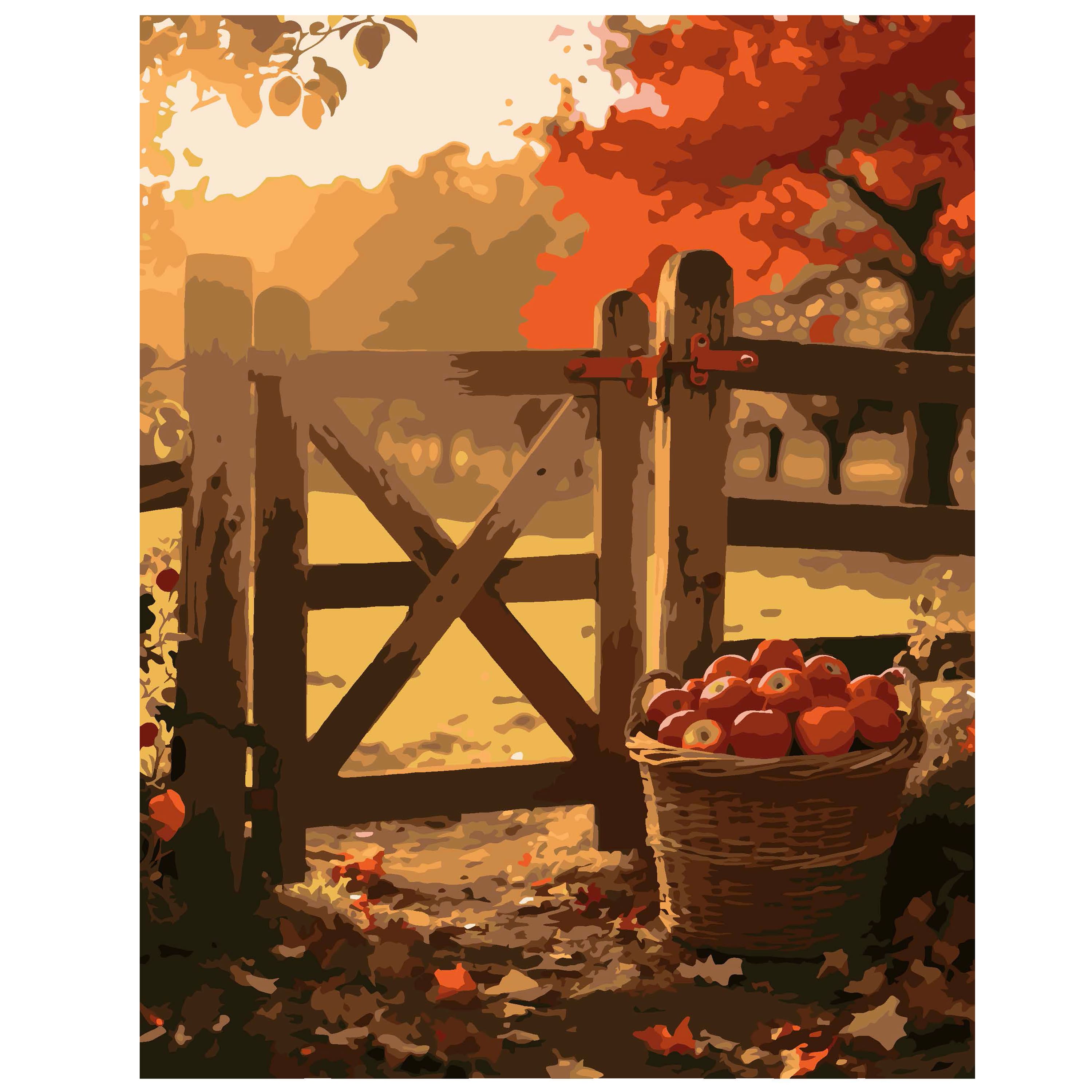 11" x 14" Orchard Paint-by-Number Kit by Artist's Loft®