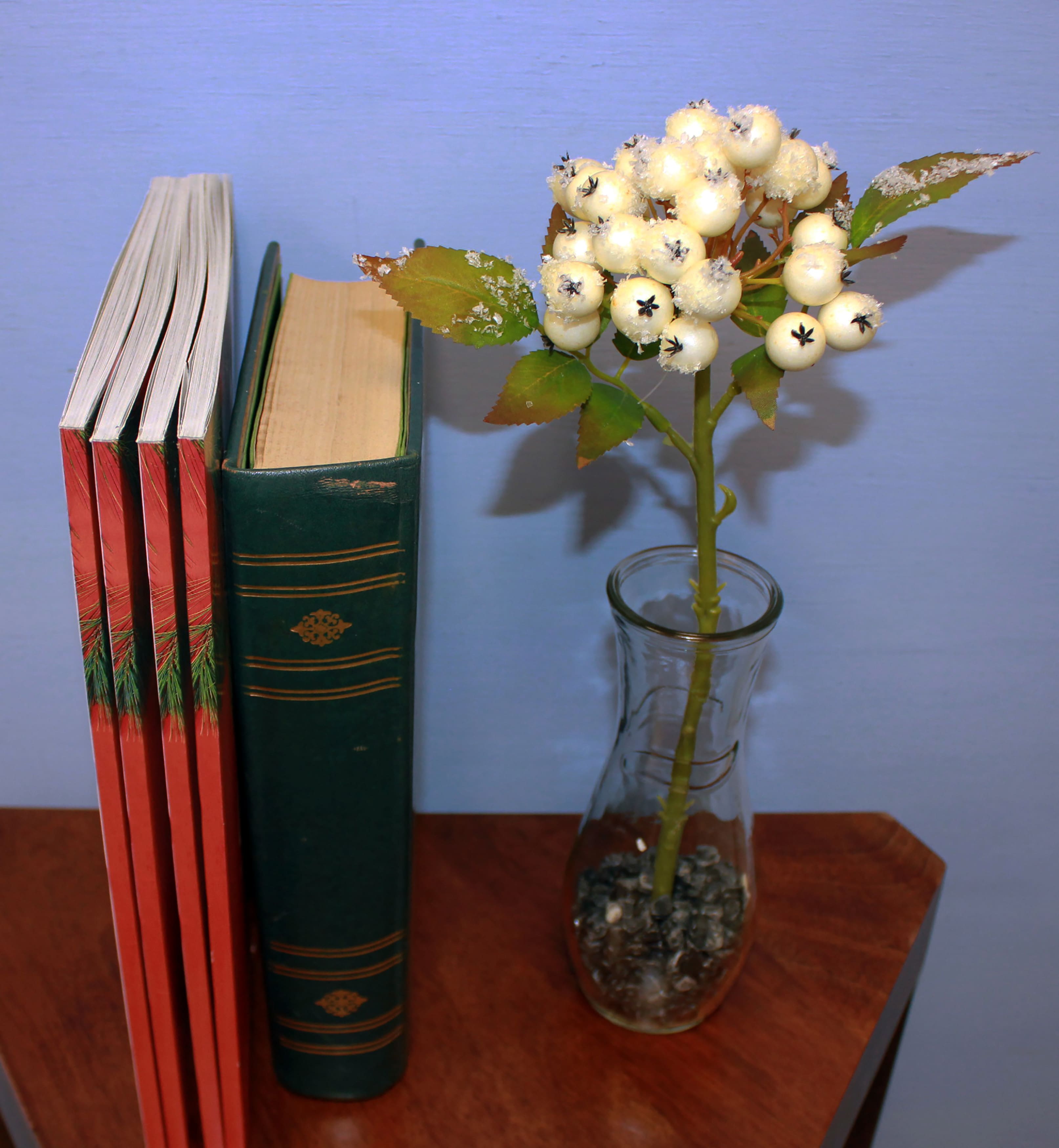 13" Christmas Snow Berry Spray, 3ct.