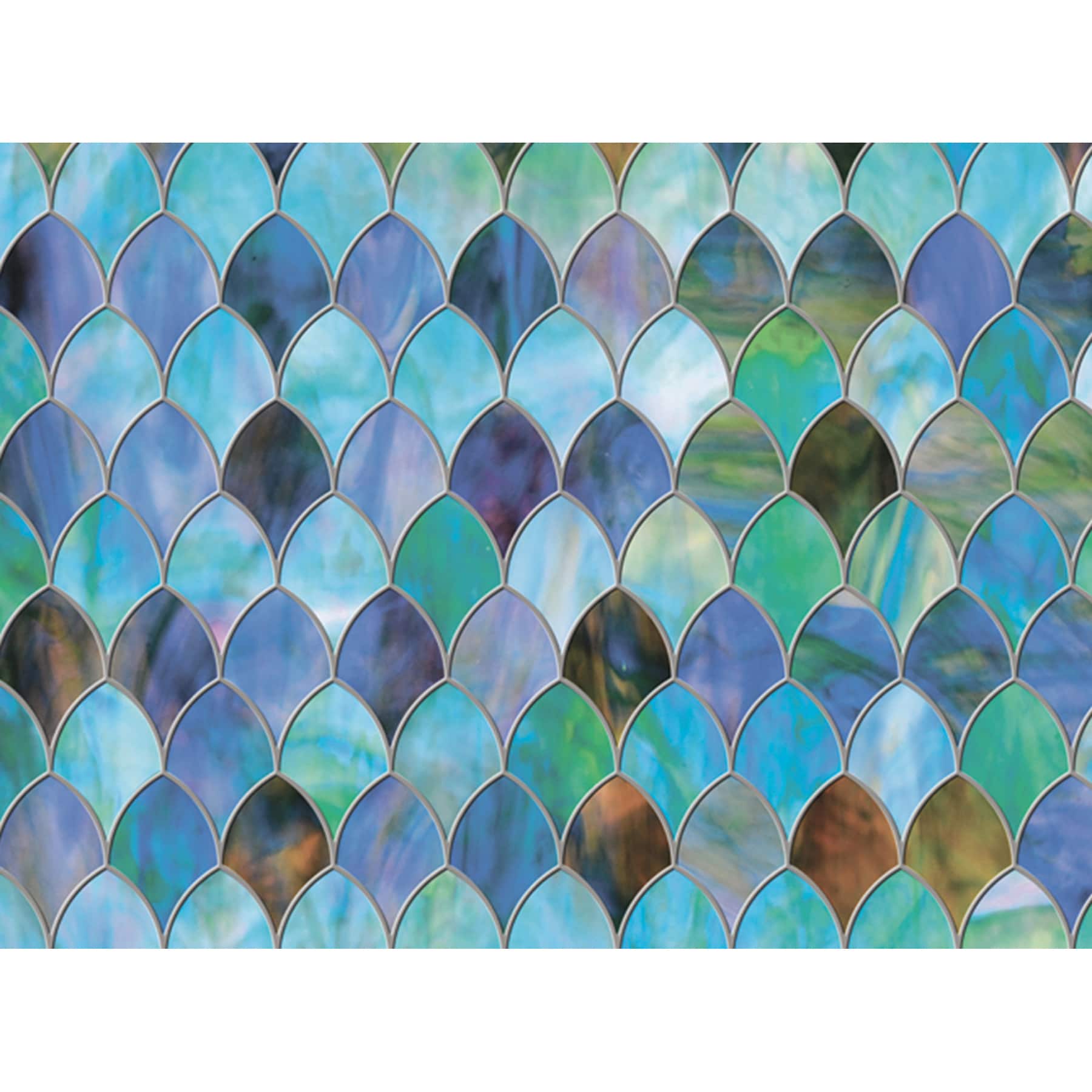 Brewster Peacock Door Premium Film