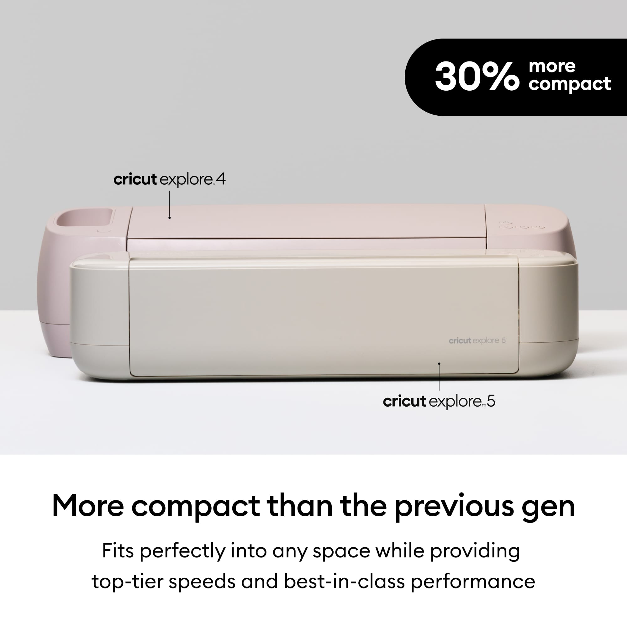 Cricut Explore® 5 Taupe + Deluxe Bundle