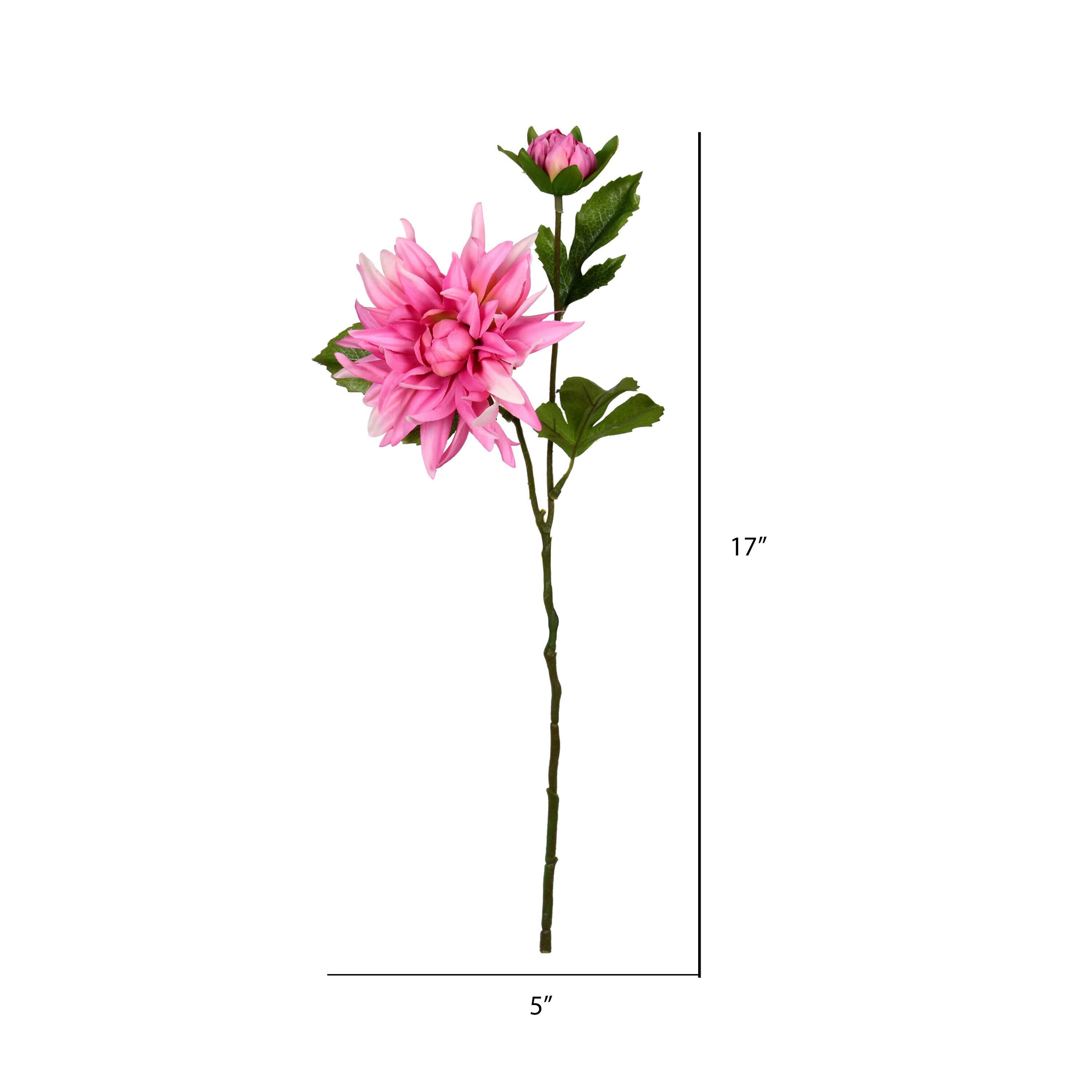 6 Pack: Purple Dahlia Spray
