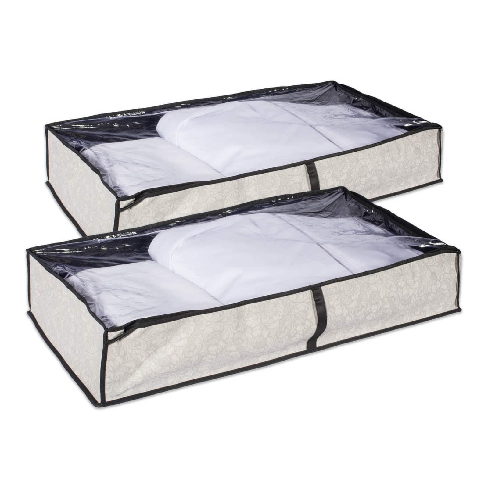 DII® 40" Fabric Soft Storage Bins with Viewing Window