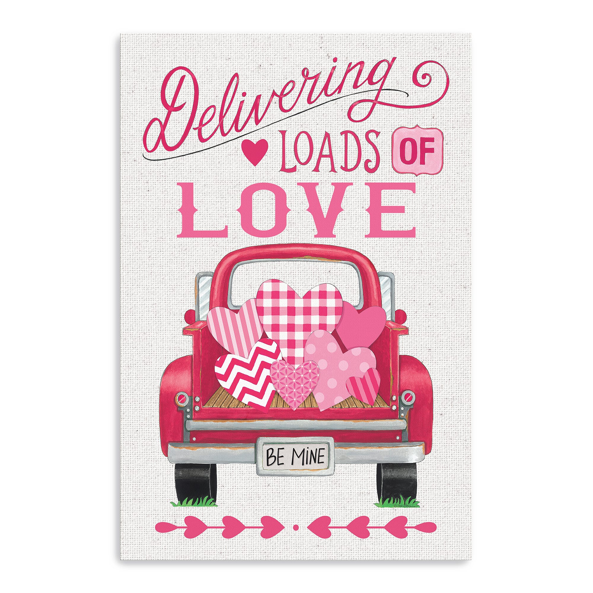 Delivering Loads of Love Canvas Giclée Art