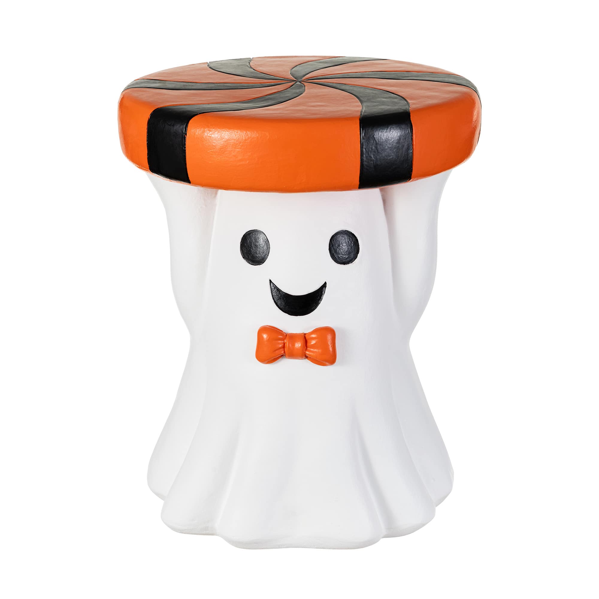 Glitzhome® 14.75" Halloween MGO Ghost Stool