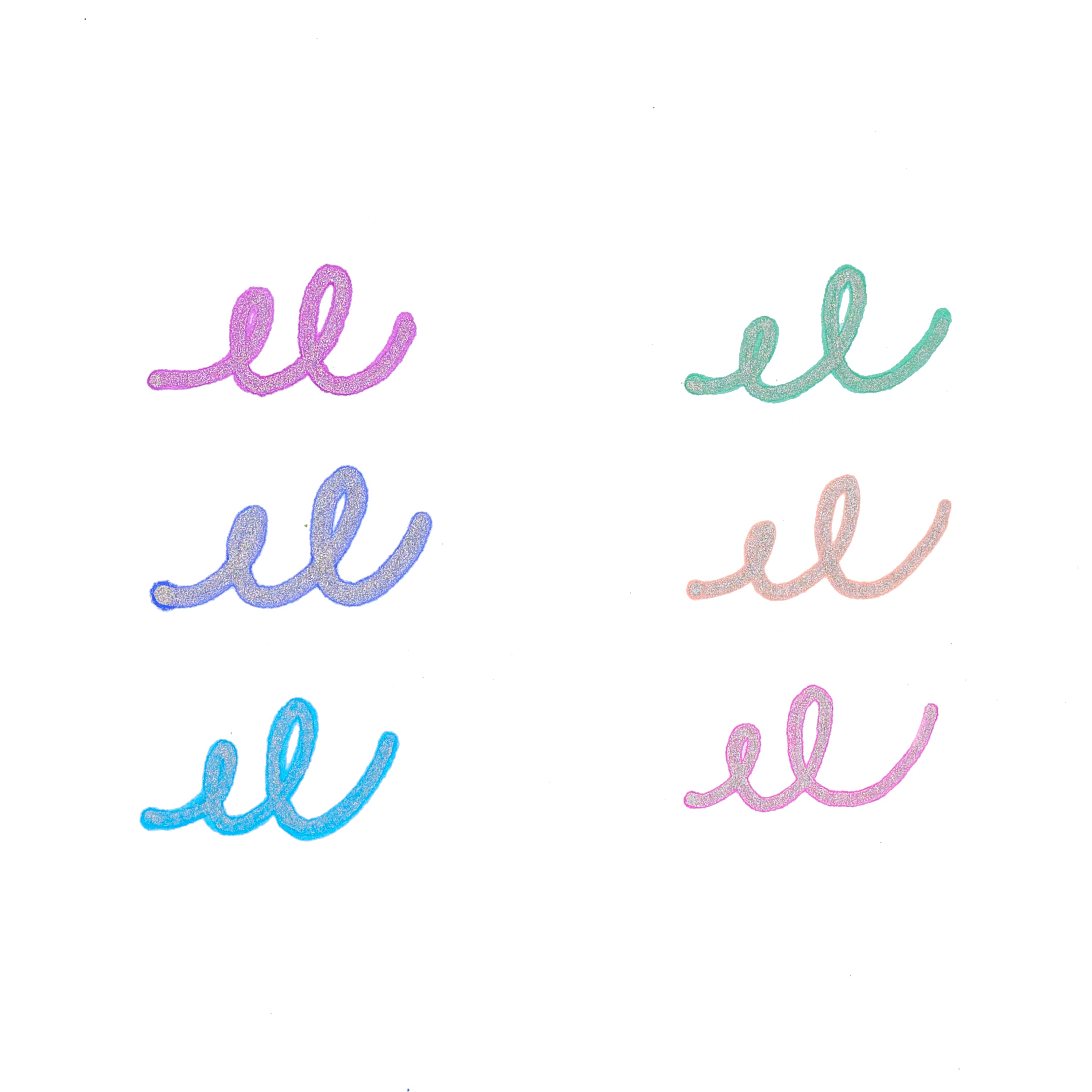 OOLY Silver Linings Outline Markers Set