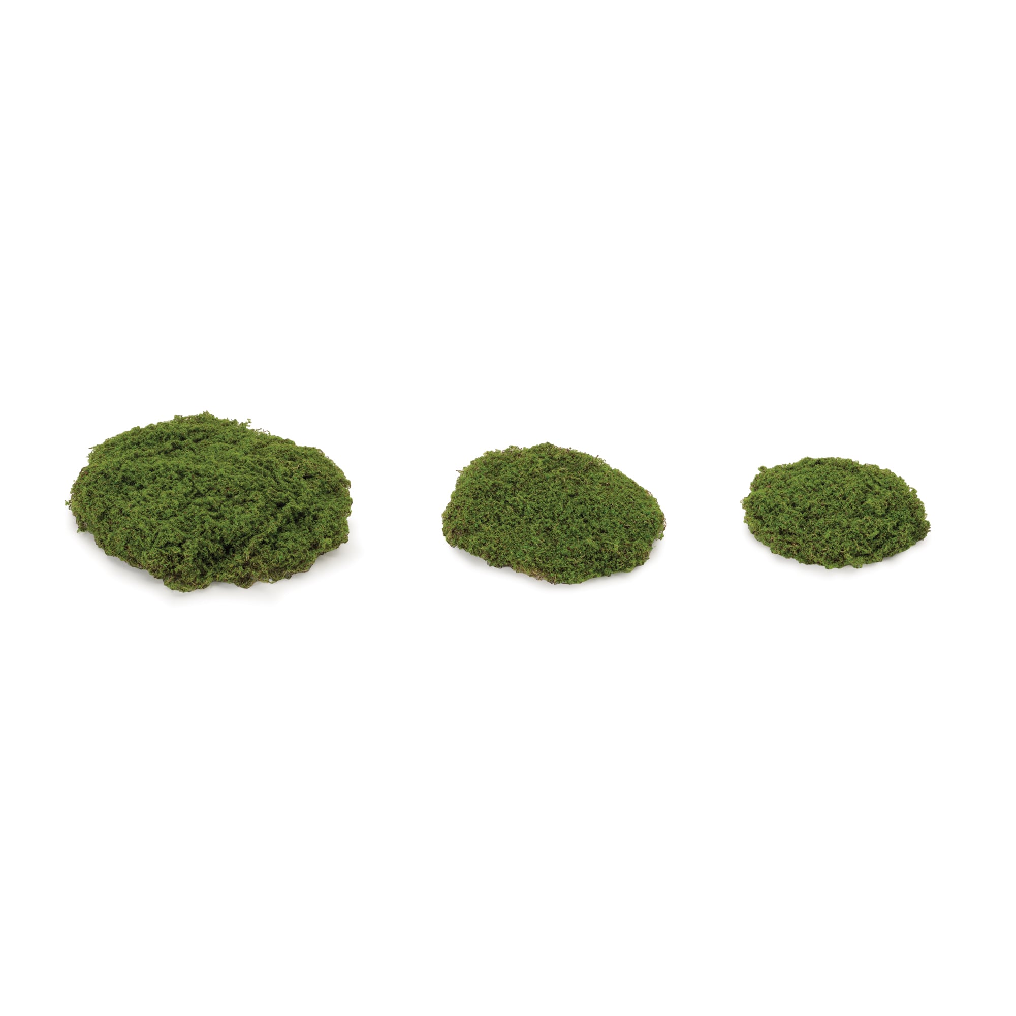 Green Faux Moss Pad Set