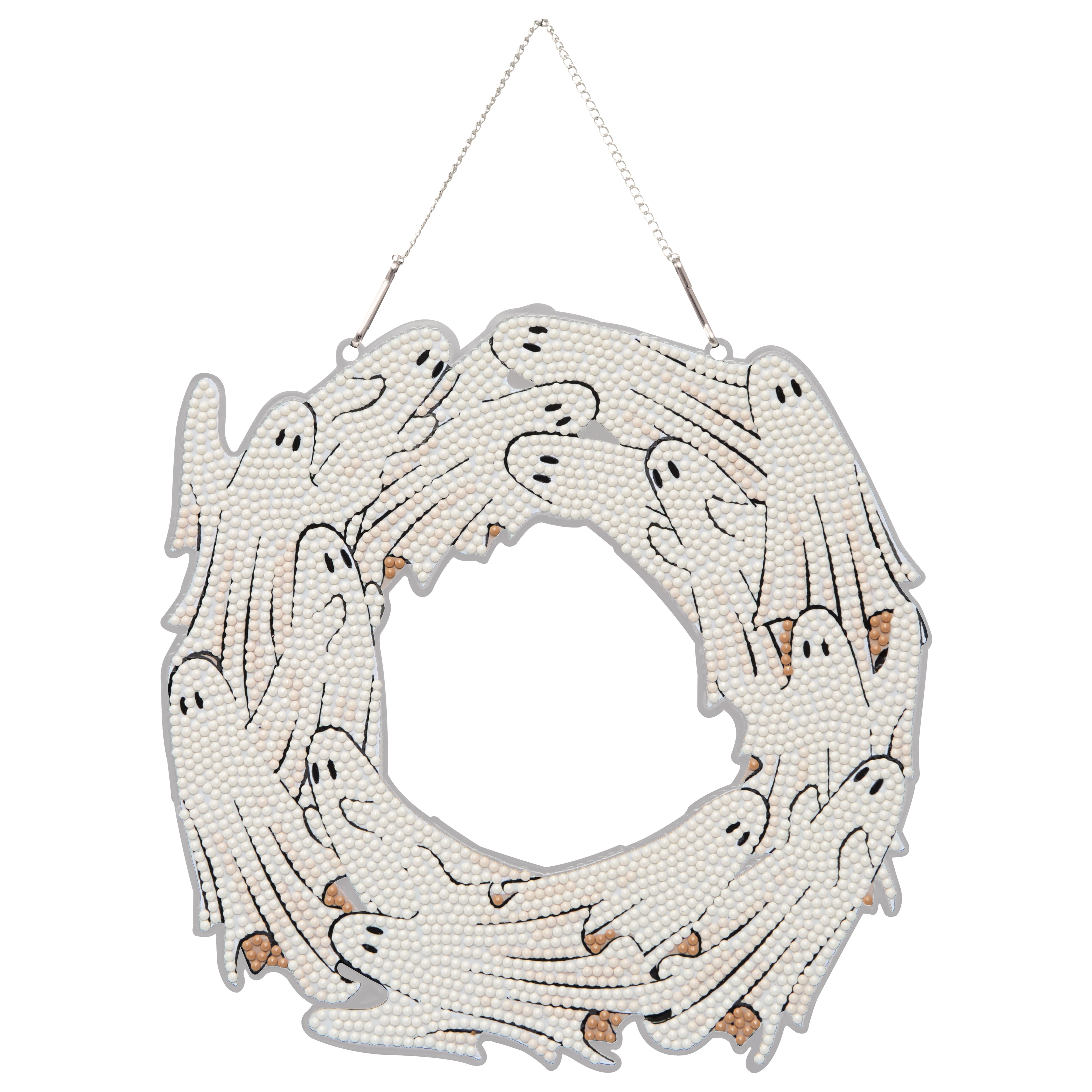 8" Ghosts Wreath Diamond Art Kit by Make Market®