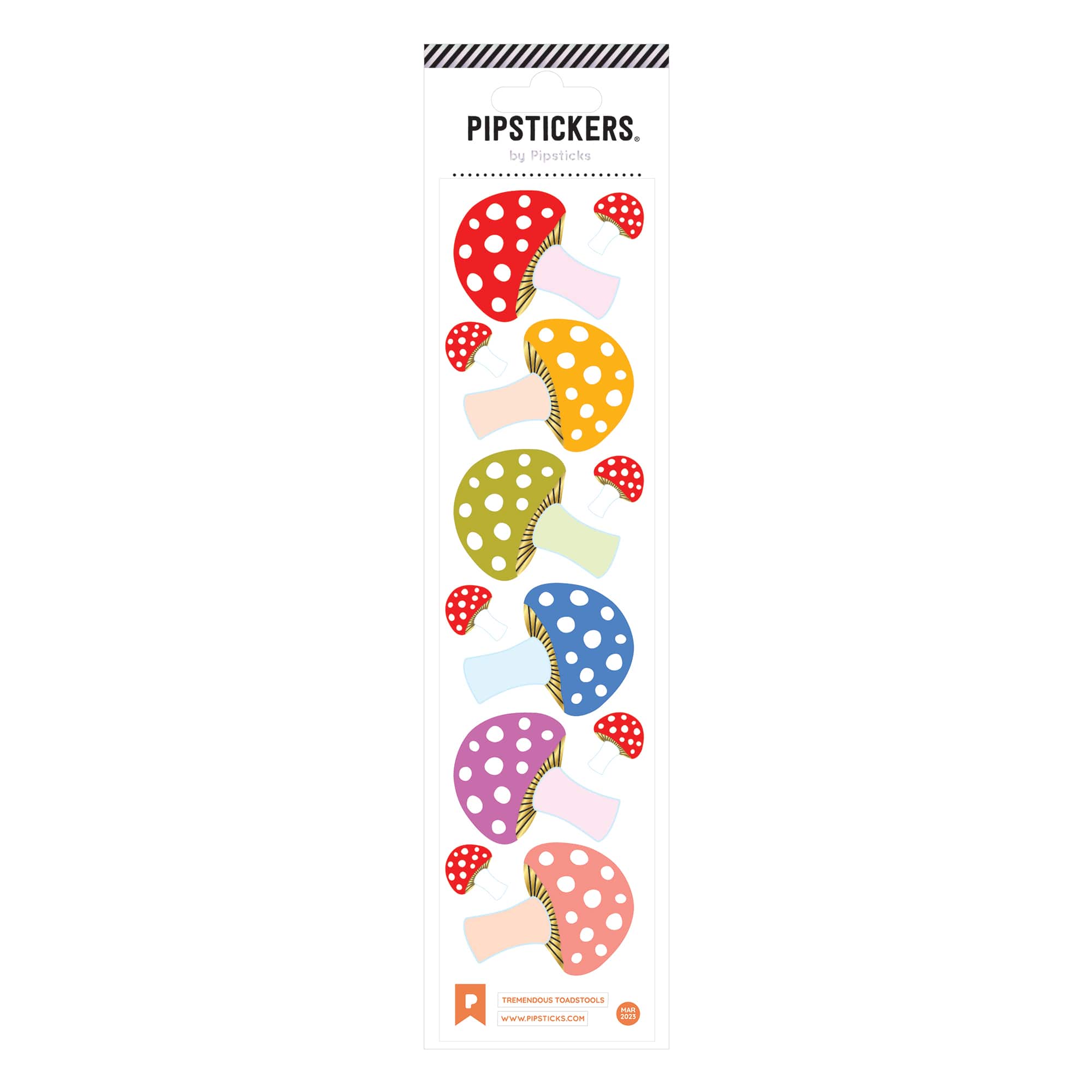 Pipstickers® Tremendous Toadstools Stickers