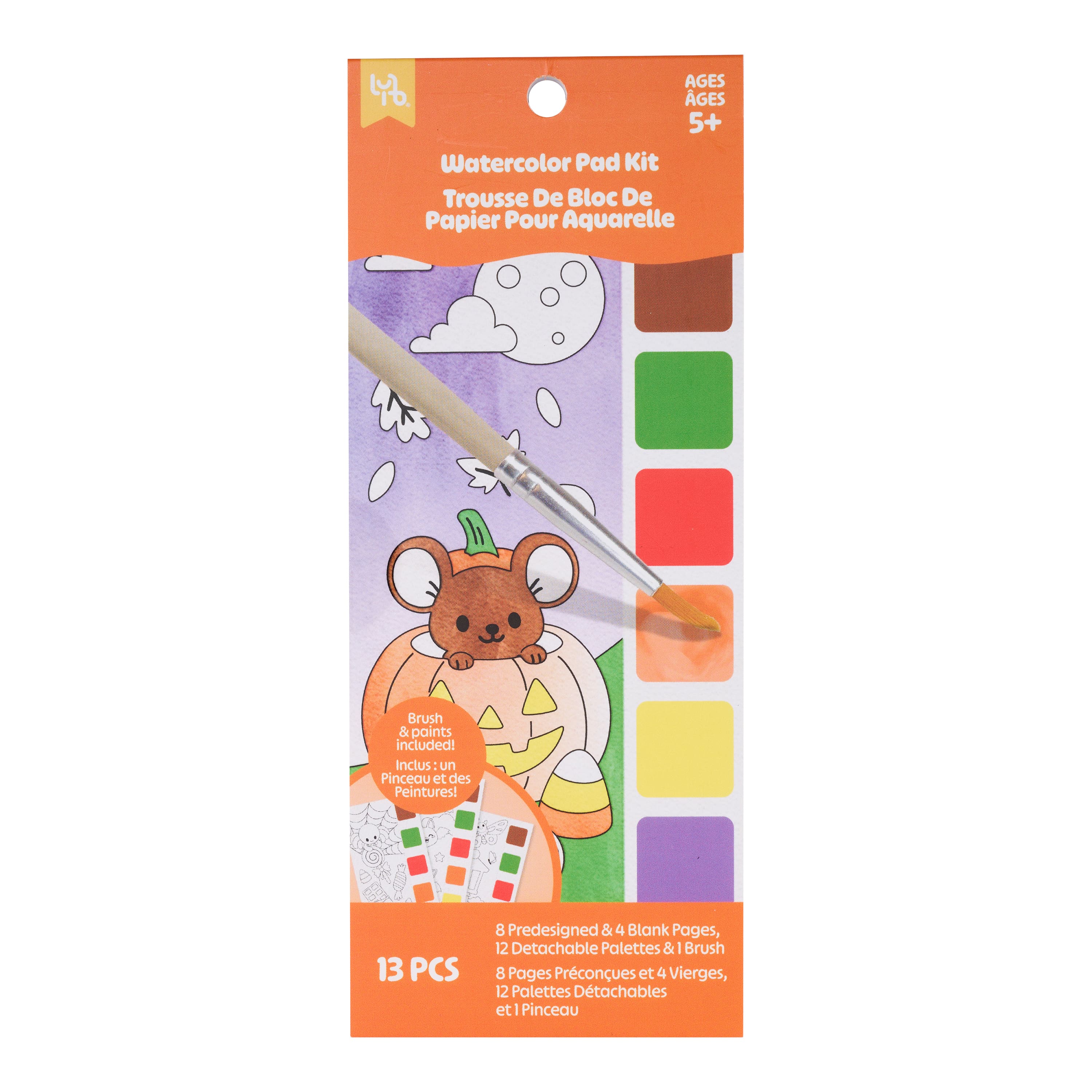 Michaels, Halloween Watercolor Bookmark Pad Kit by Little Yellow Bicycle® – Category: Buckets & Toys