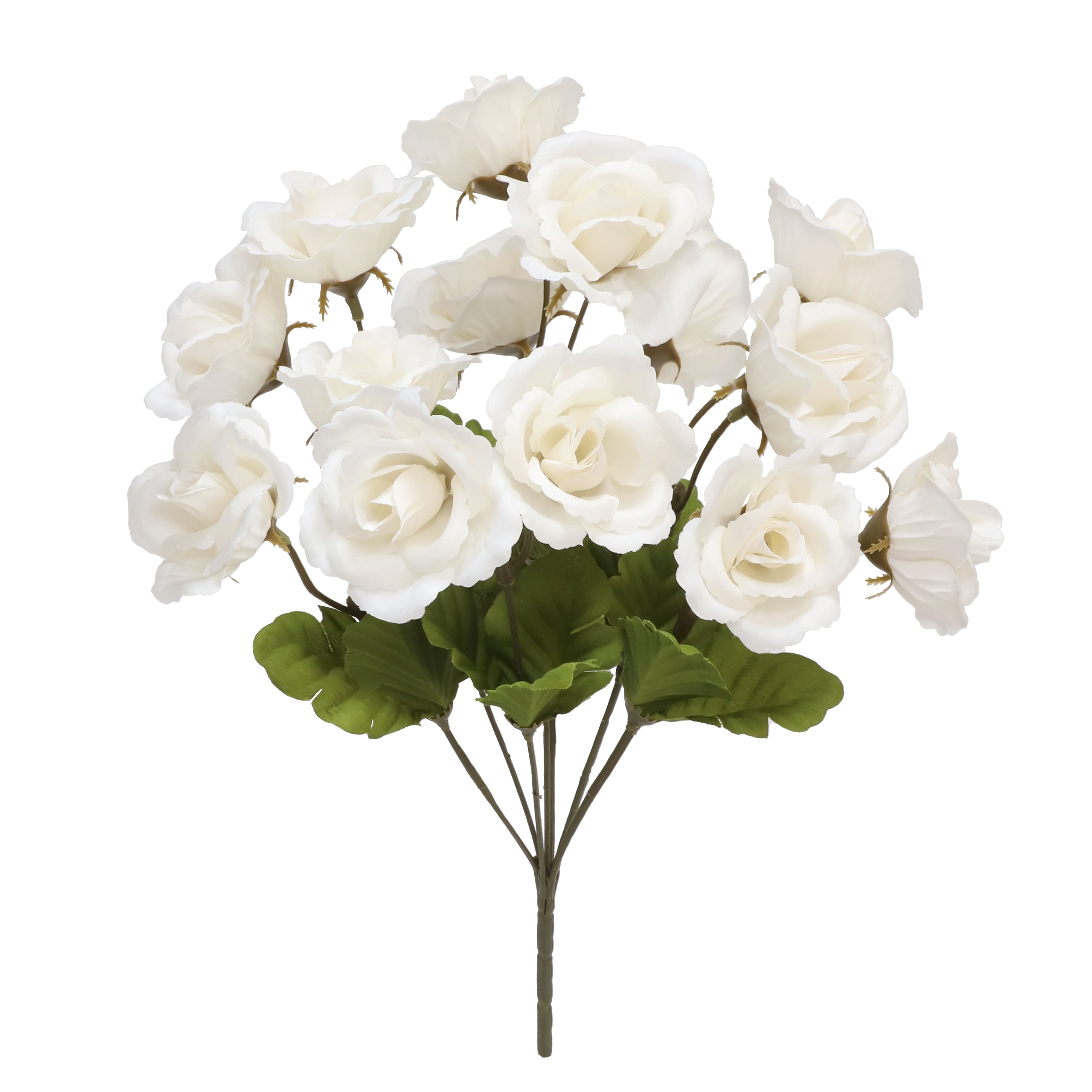 13" Cream Rose Bush by Ashland®