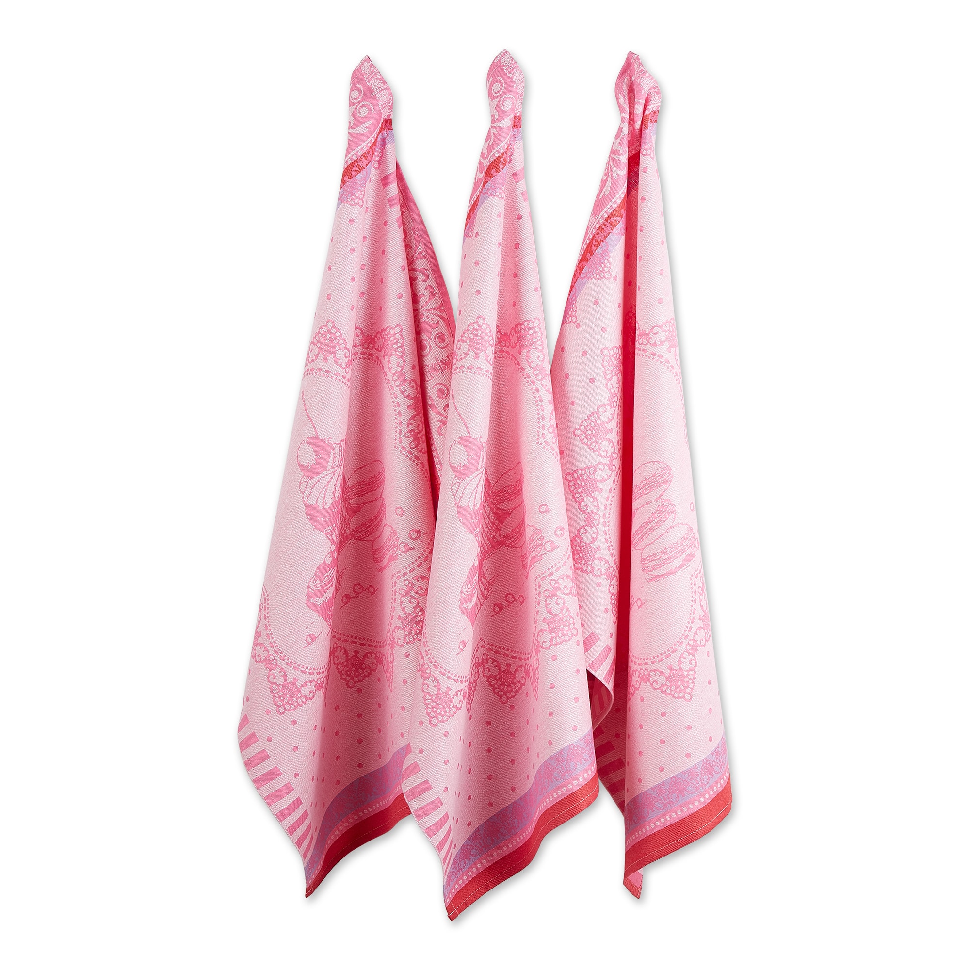 DII® French Macarons Jcqd Dishtowel (Set of 3)
