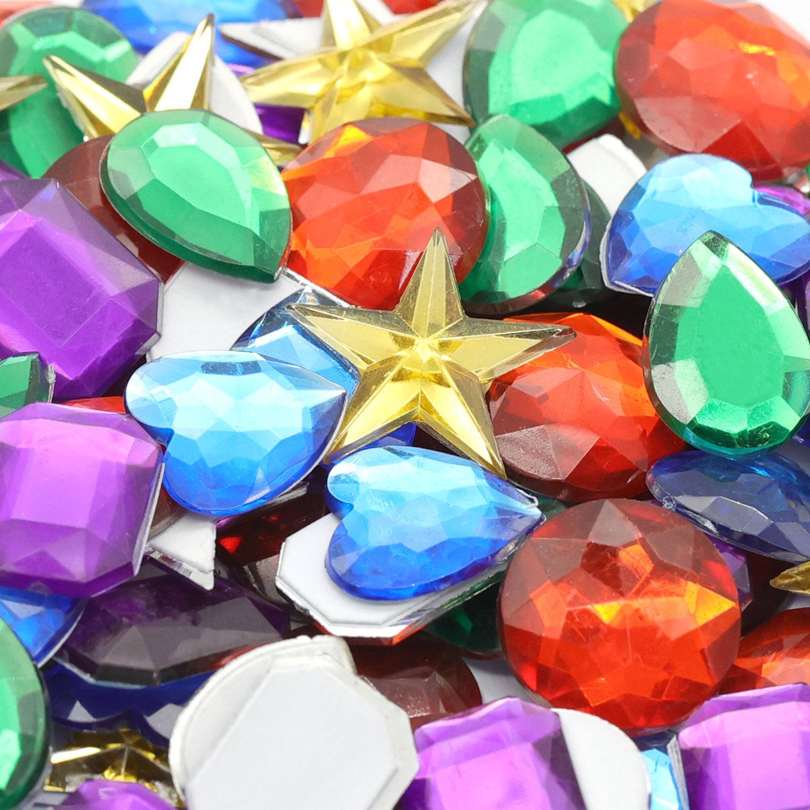 12 Pack: Mixed Shape Sticky Gems by Creatology™