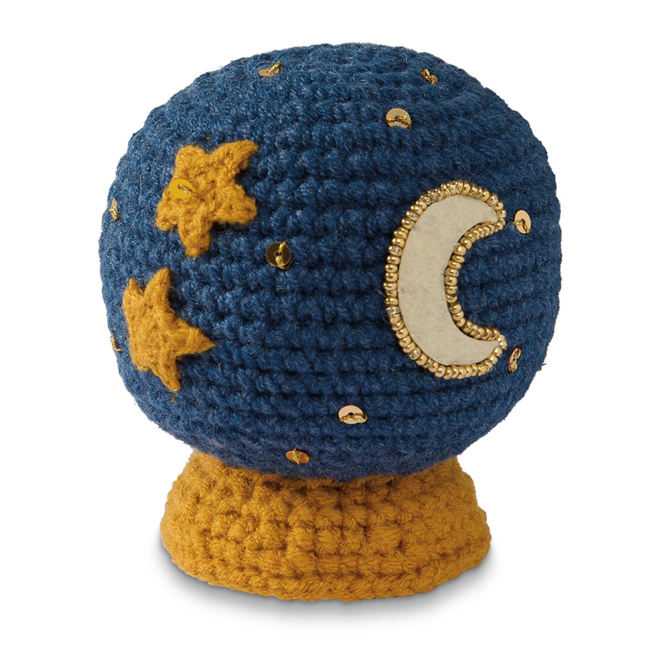 Cosmic the Celestial Ball Halloween Crochet Kit by Loops & Threads®