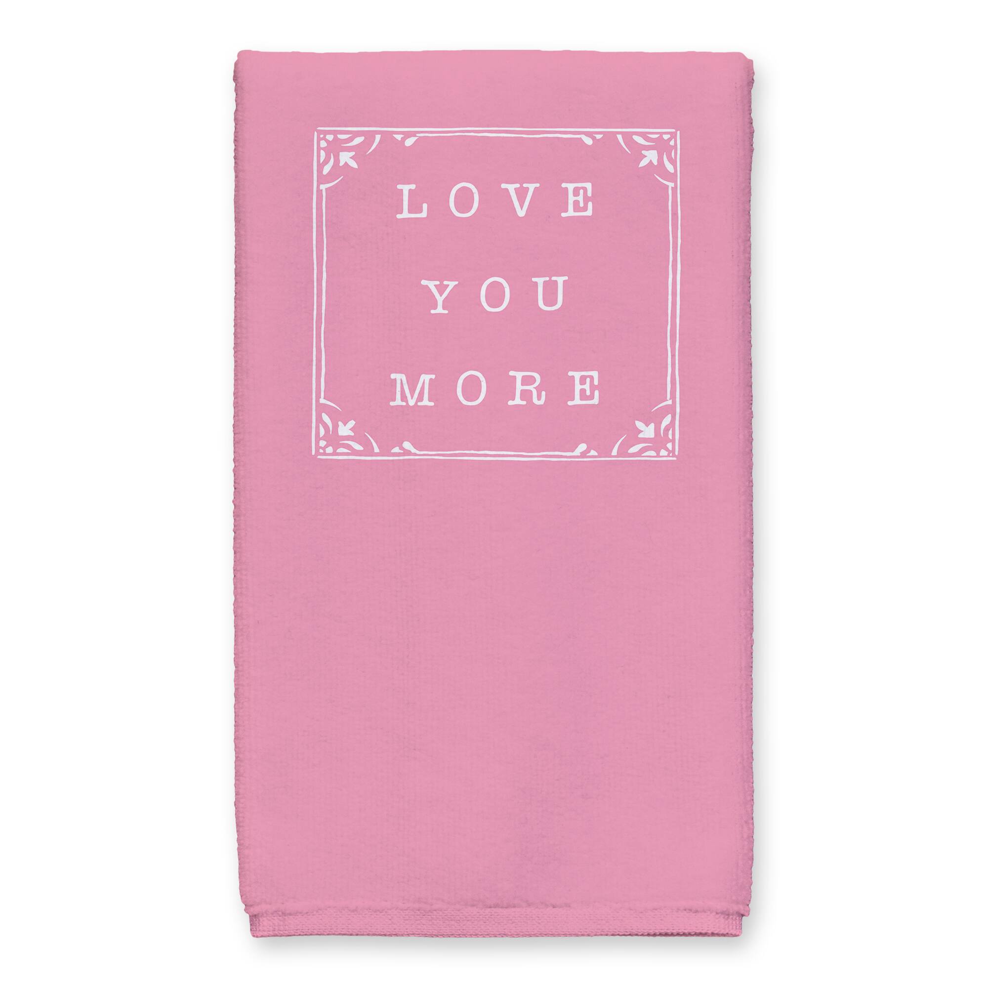 Love You More Tea Towel Set