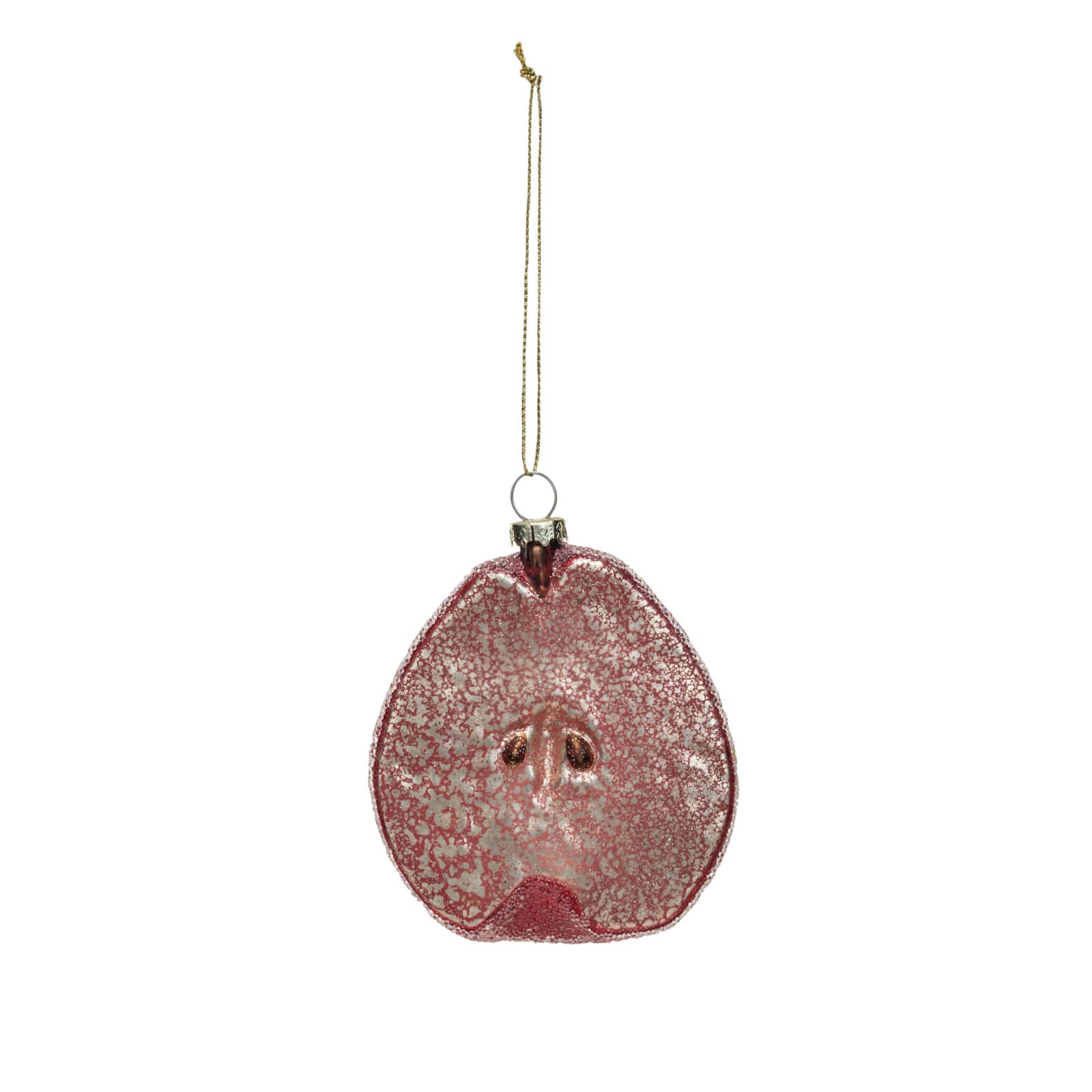 Hello Honey® 3.75" Mercury Glass Pear Ornament