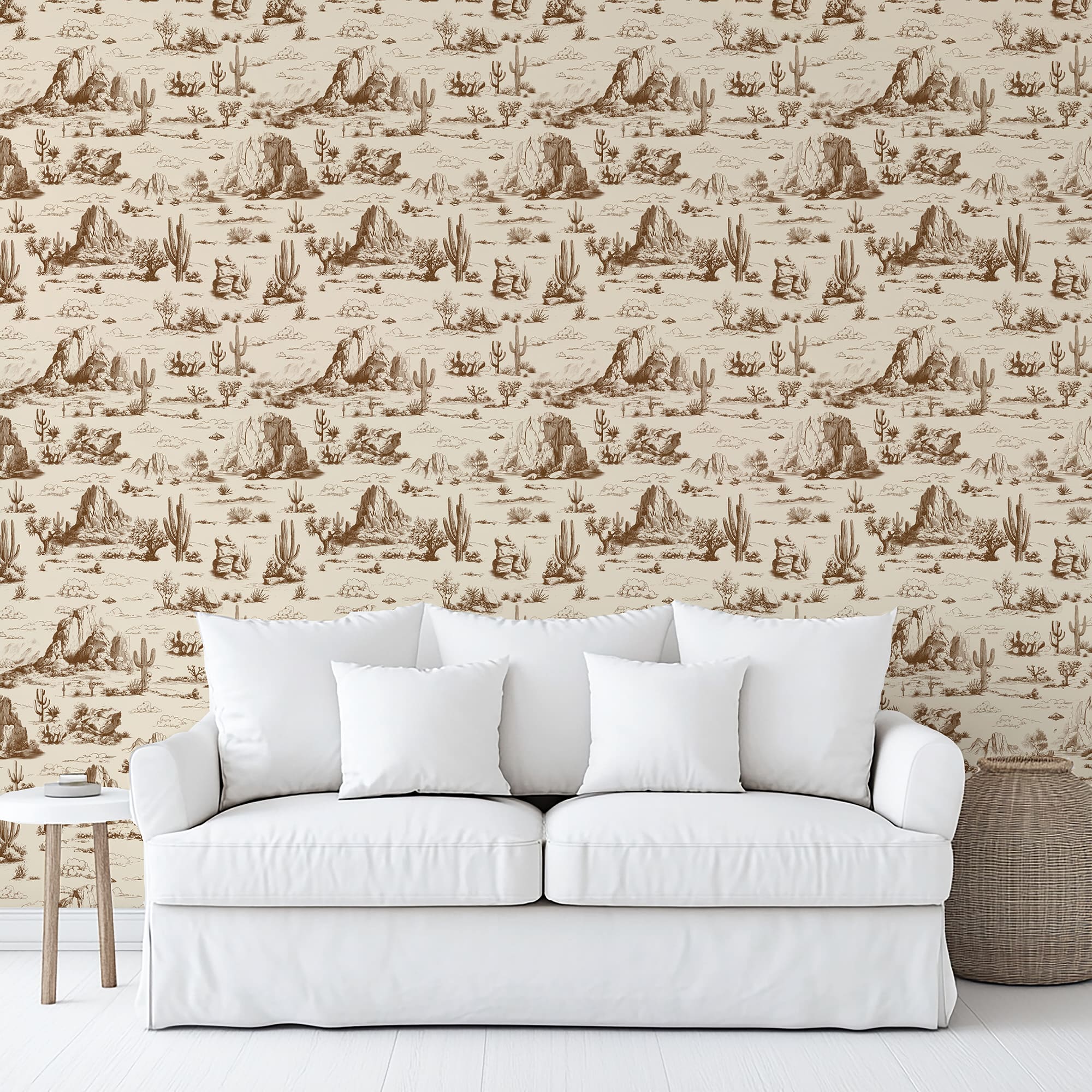 Designs Direct Area 51 Novelty Toile Peel & Stick Wallpaper