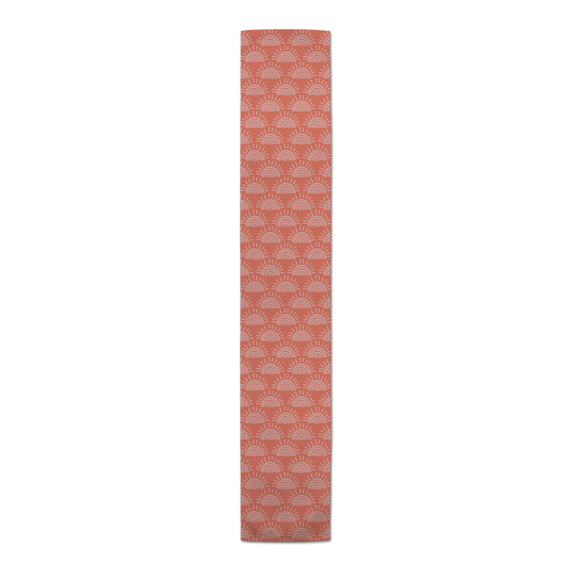 72" Sun Pattern Cotton Twill Runner