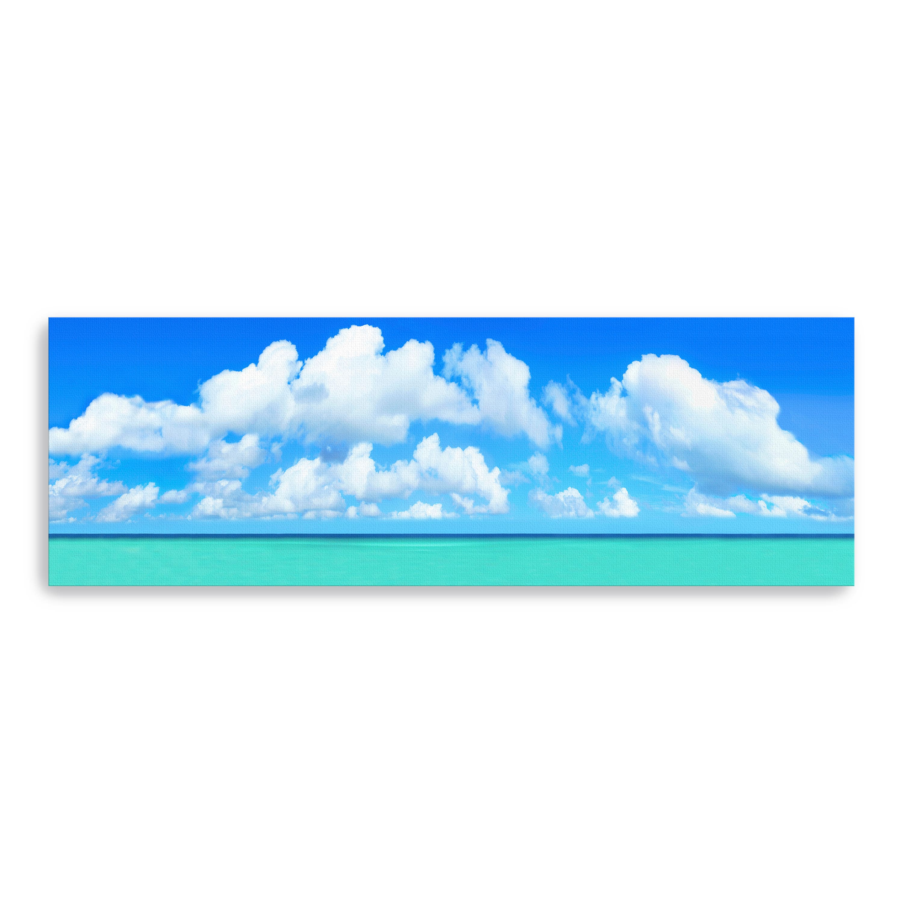 Rainbow Deck Canvas Giclee