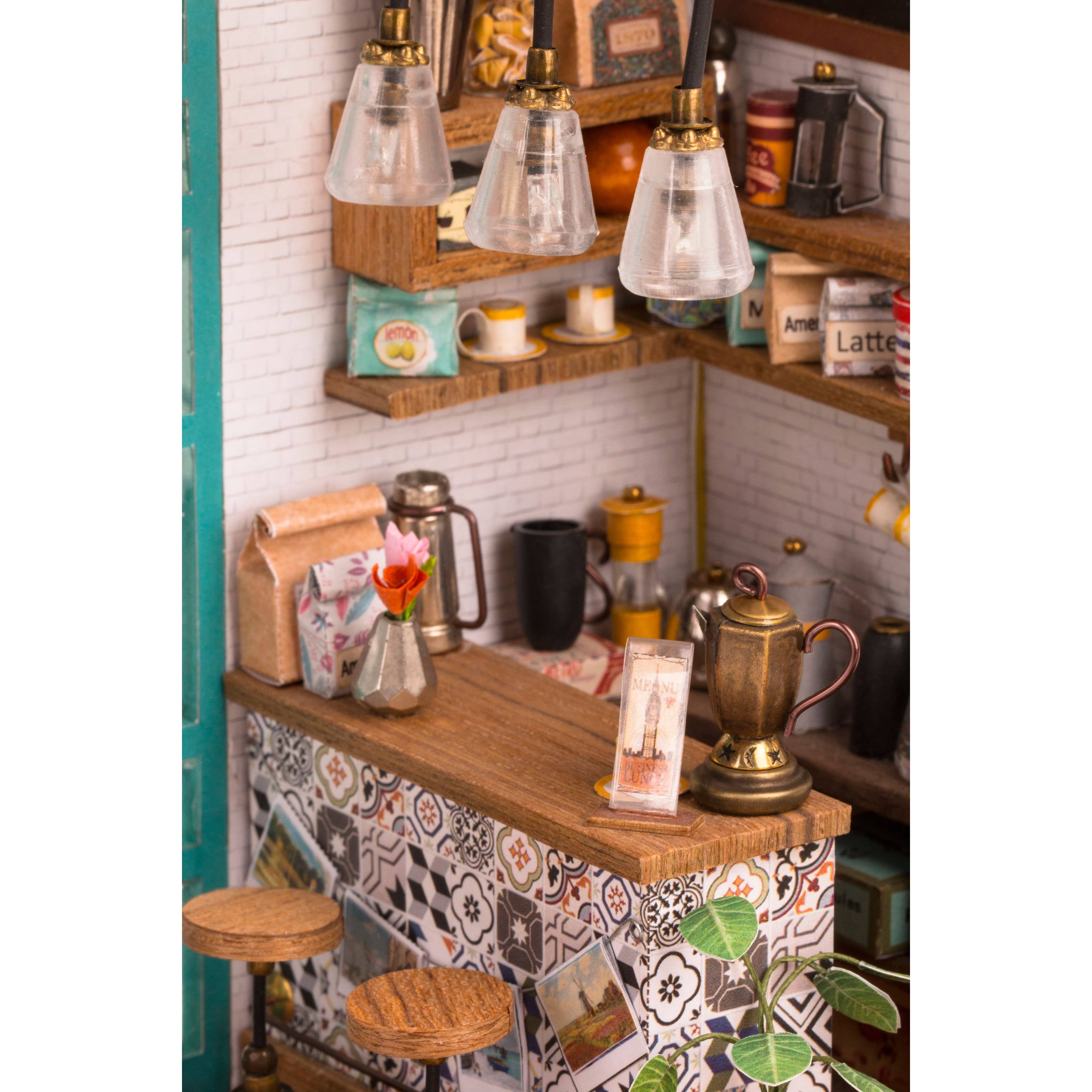 Rolife® Simon's Coffee Shop DIY Miniature House Kit