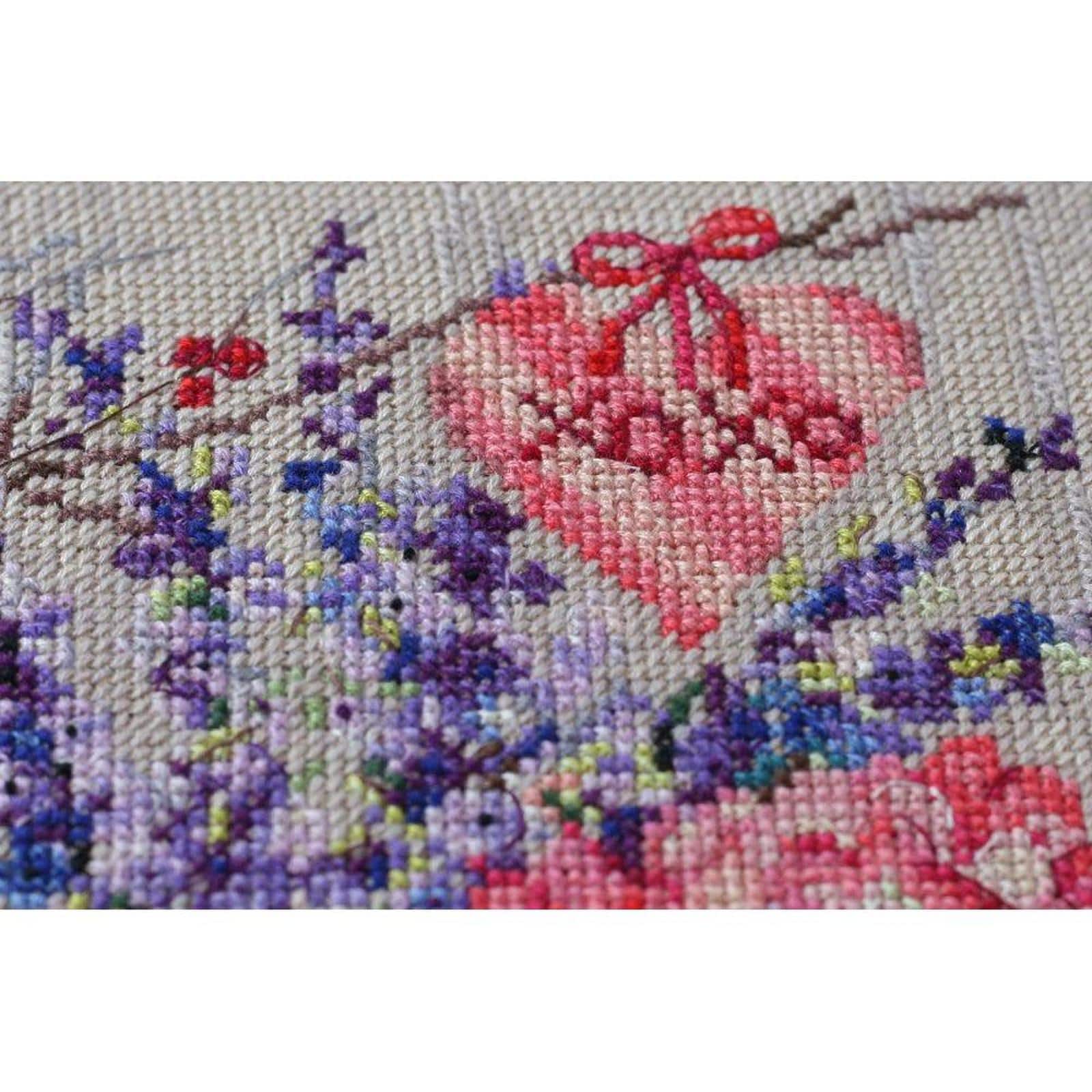 Abris Art With Tender & Love Counted Cross Stitch Kit