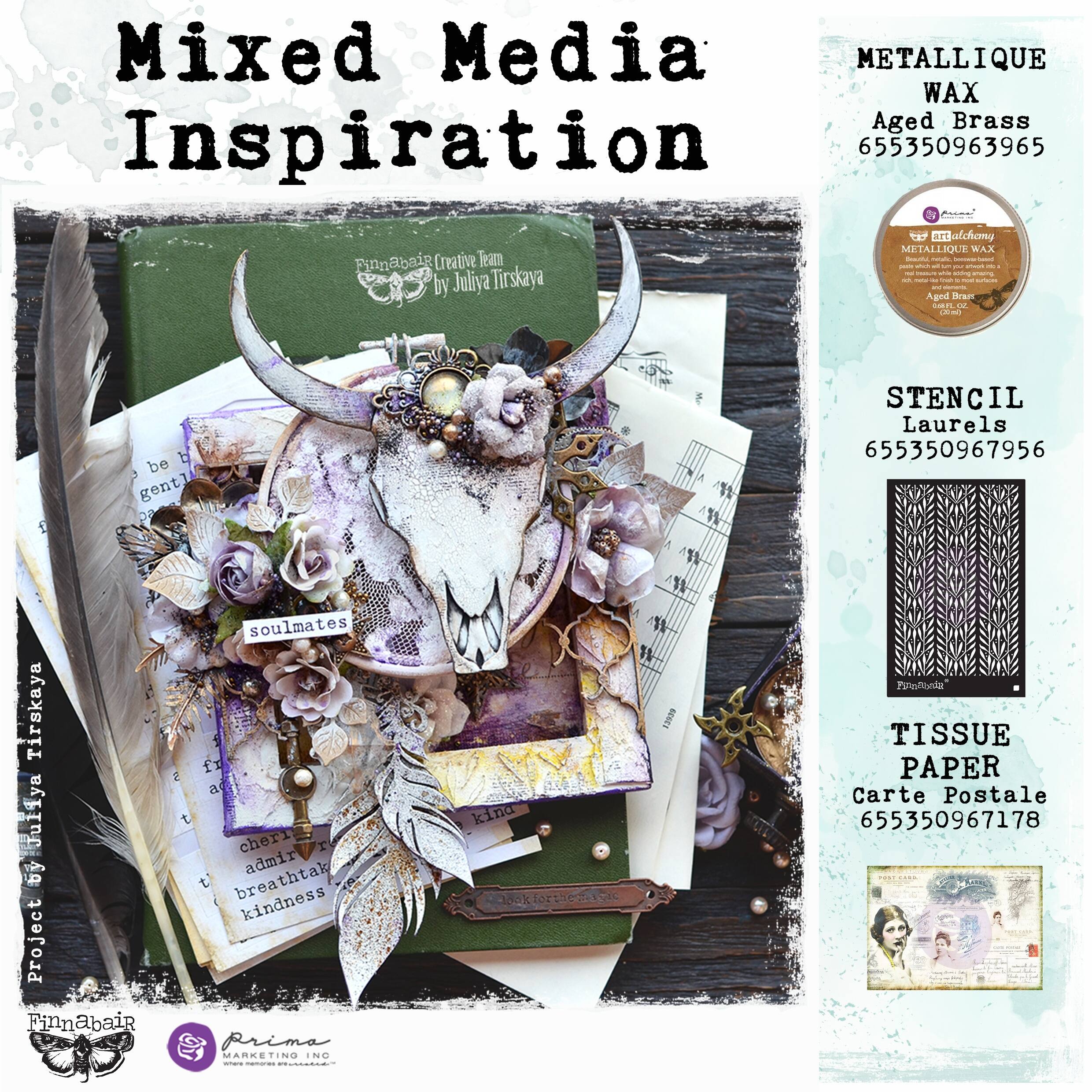 Finnabair® Art Alchemy Metallique Wax