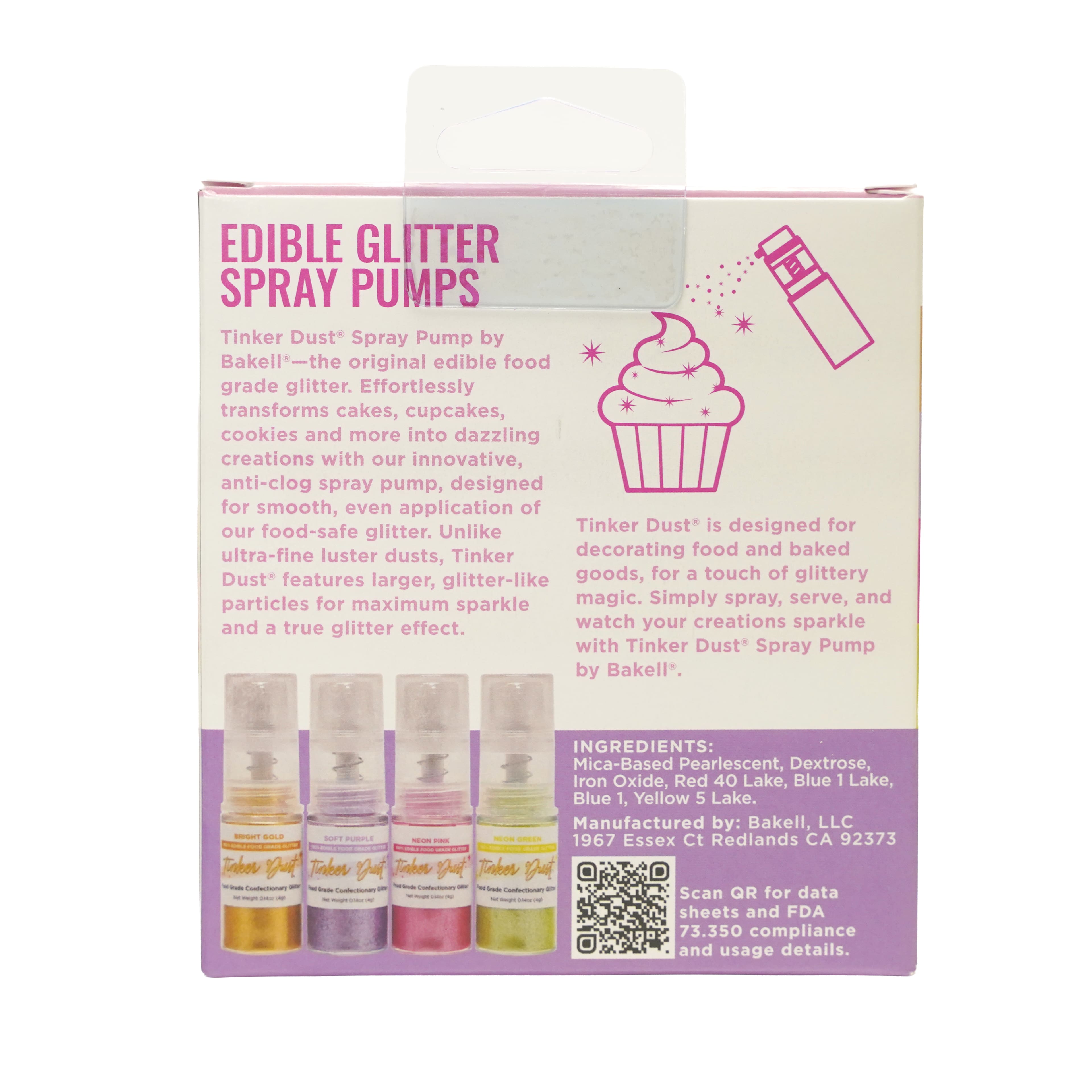 Bakell® Tinker Dust® Edible Glitter Easter 4 Pack