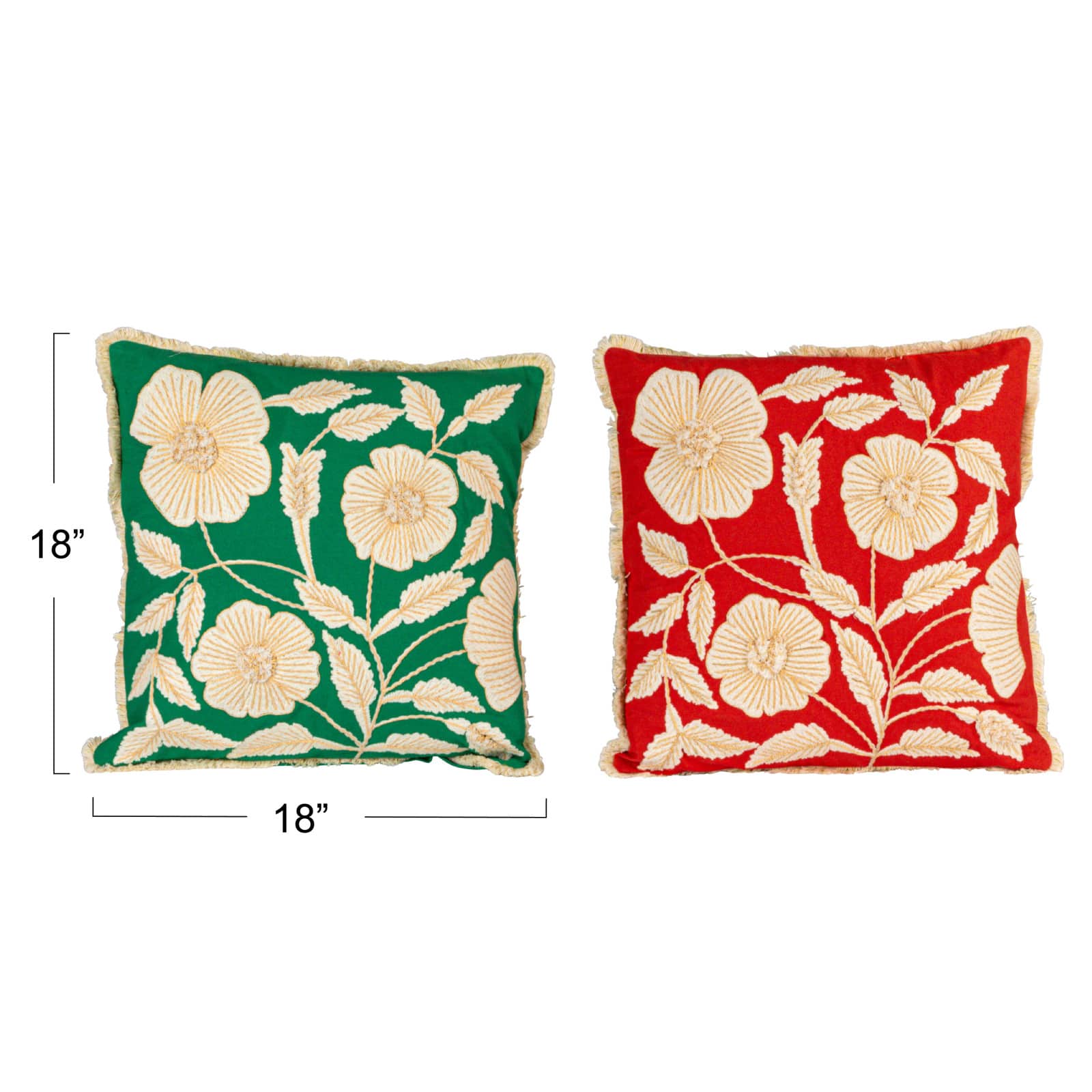 Hello Honey® Enchanted Garden Embroidered Pillow Set