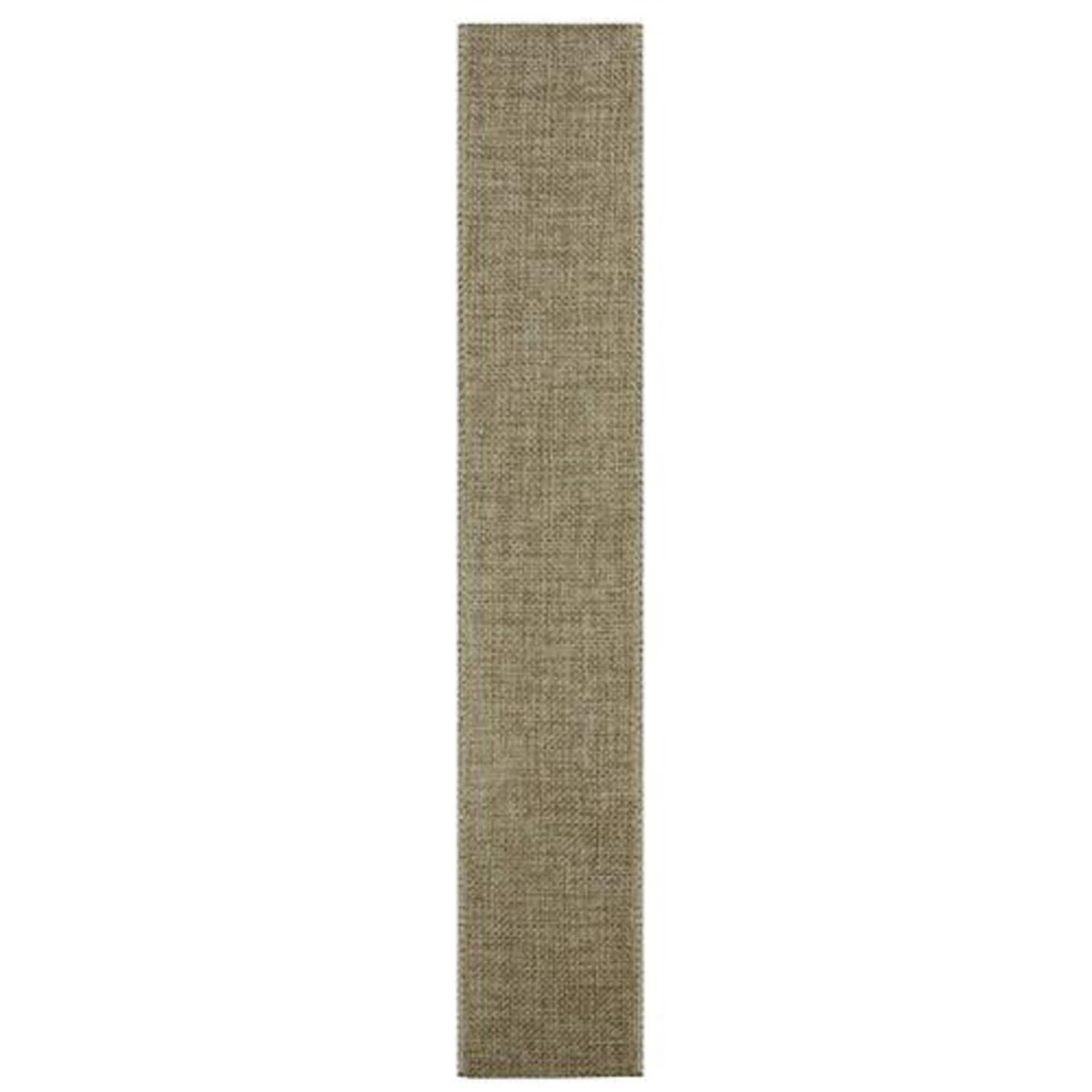 2.5" x 10yd. Wired Faded Burlap Christmas Ribbon