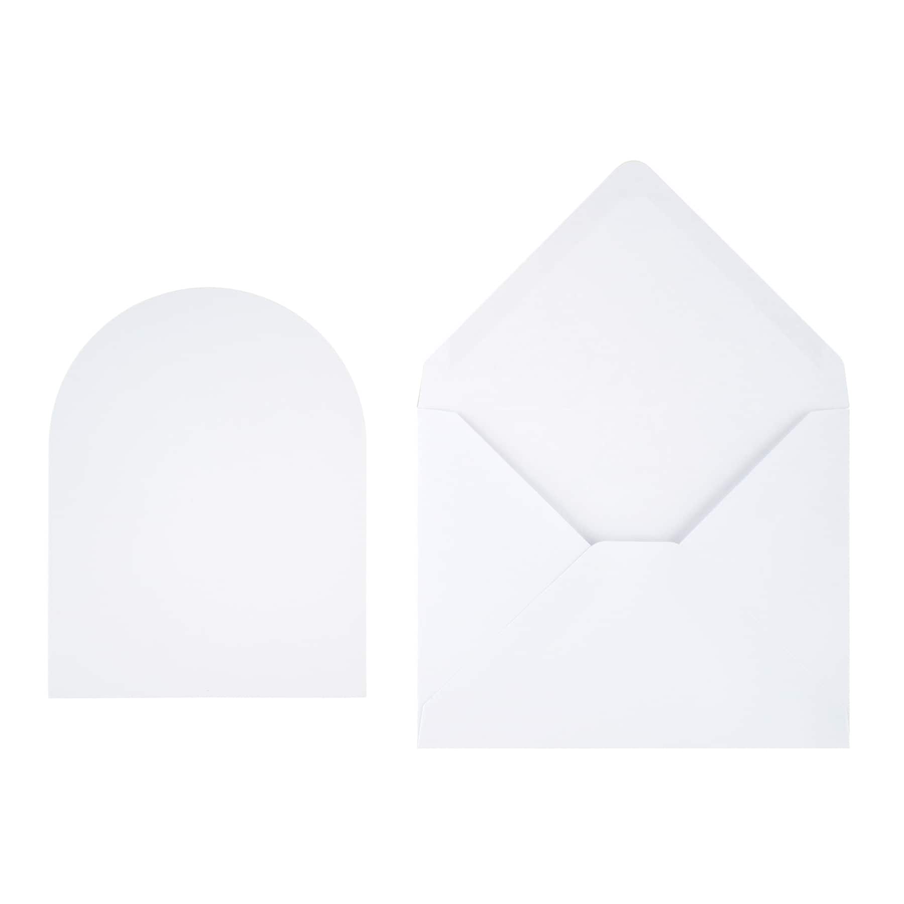 4.25" x 5.5" Arch Flat Card & Envelope Sets, 10ct. by Recollections™