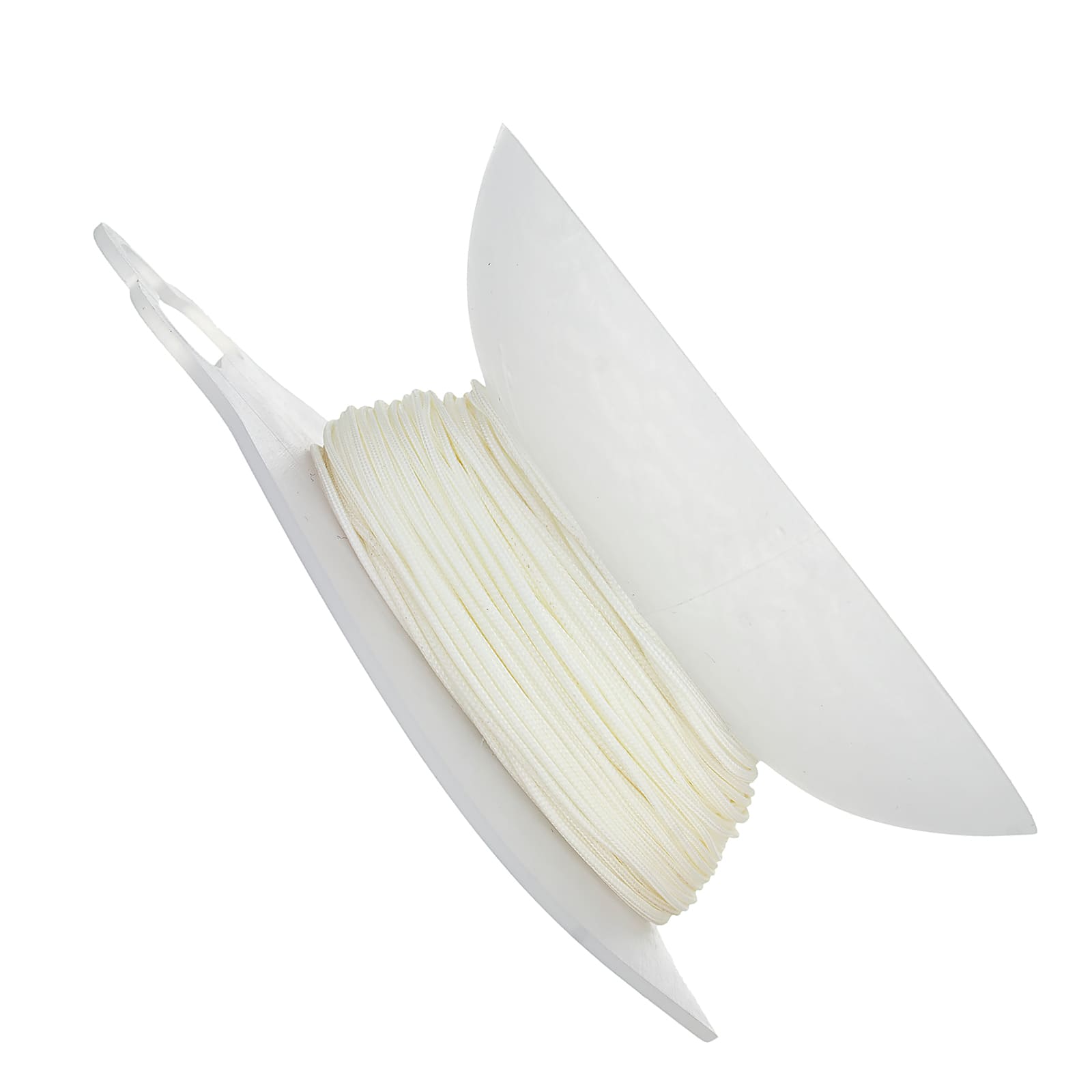 John Bead Lovely Knots 1mm Asian Knotting Cord with Bobbin, 50yd.