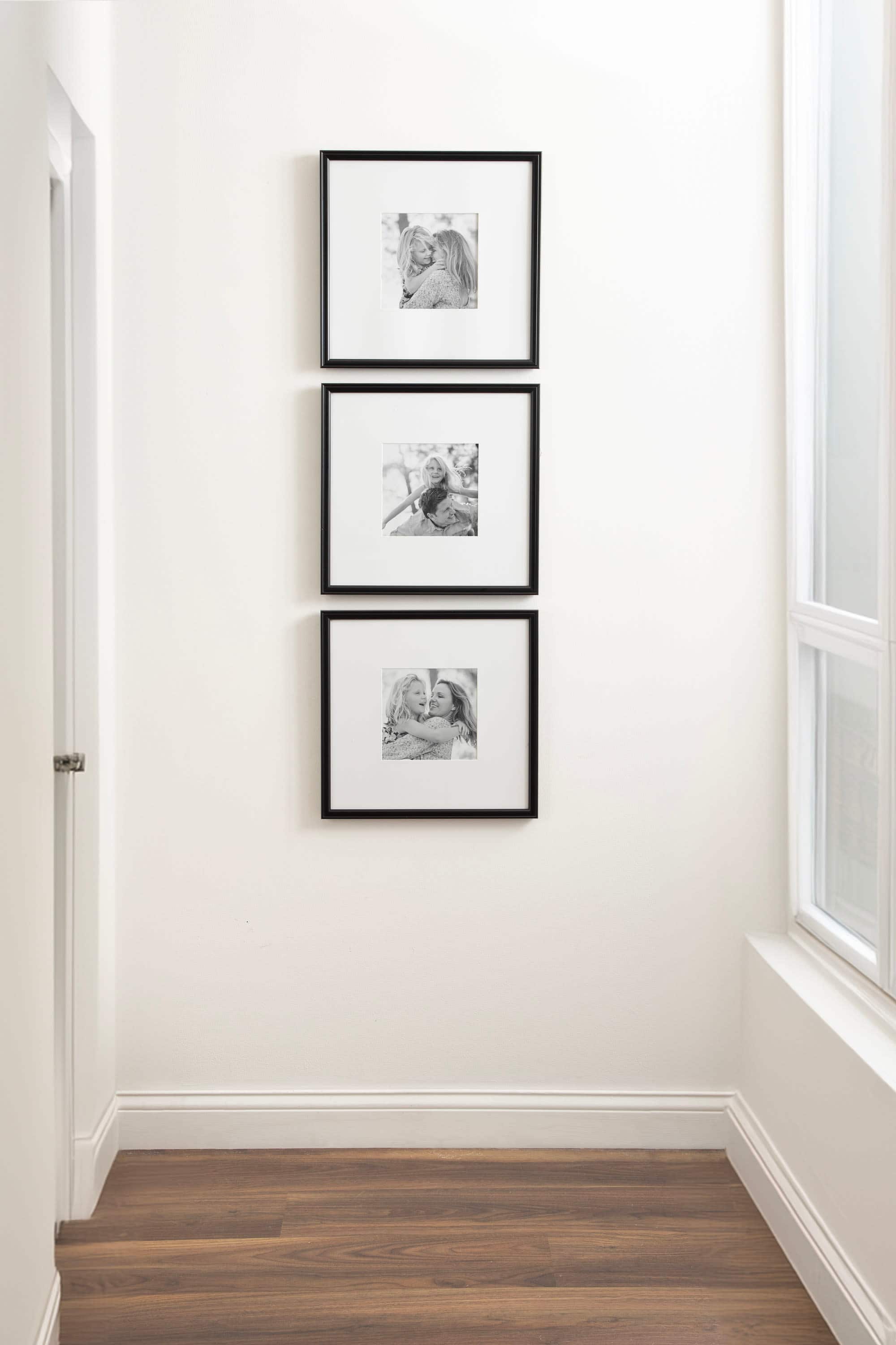 Kate and Laurel 16" x 16" Adlynn Photo Frame with 8" x 8" Mat