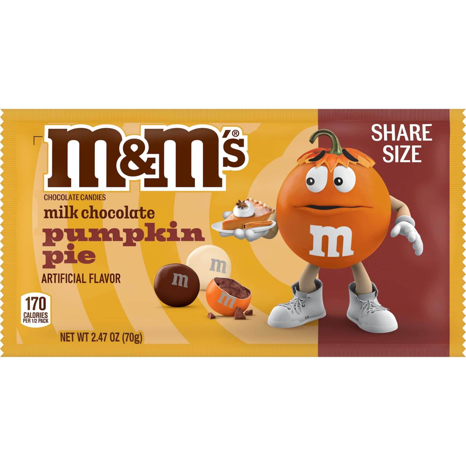 M&M's Pumpkin Pie