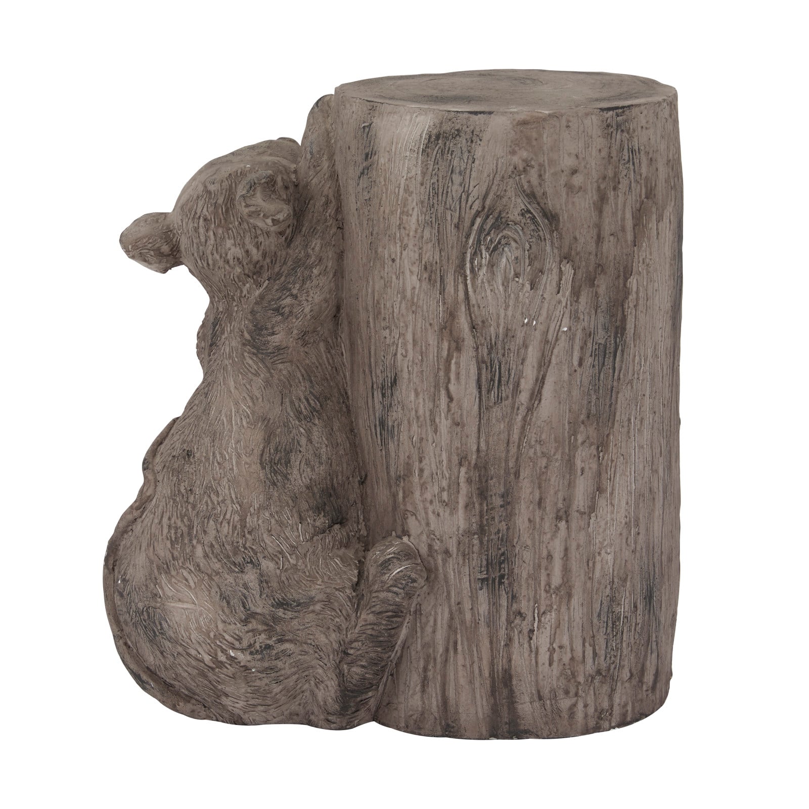 Brown MGO Modern Farmhouse Garden Sculpture, 16" x 16" x 9"