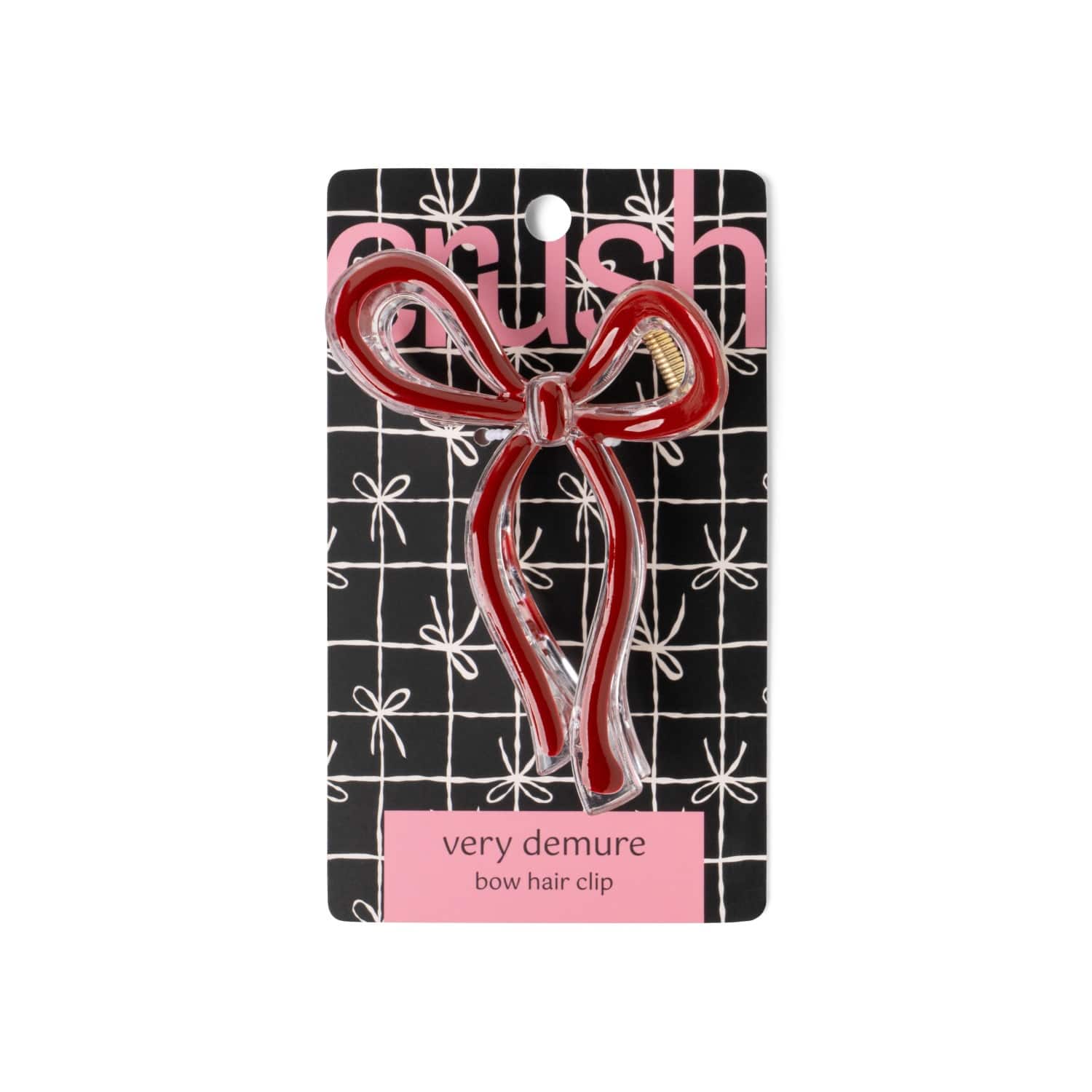 Assorted Crush™ Very Demure Bow Hair Clip, 1pc.
