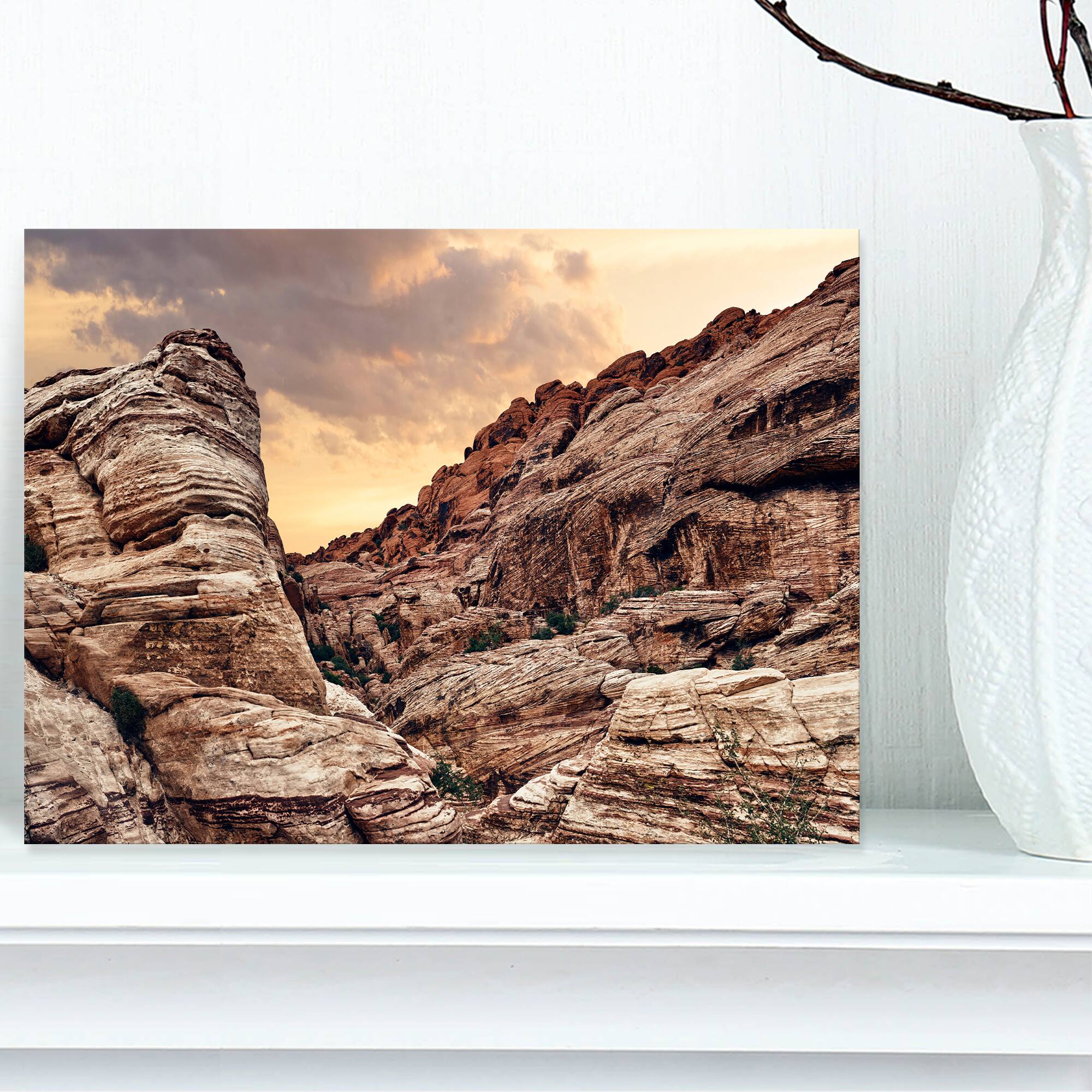 Designart - Scenic Red Rock Canyon in Nevada