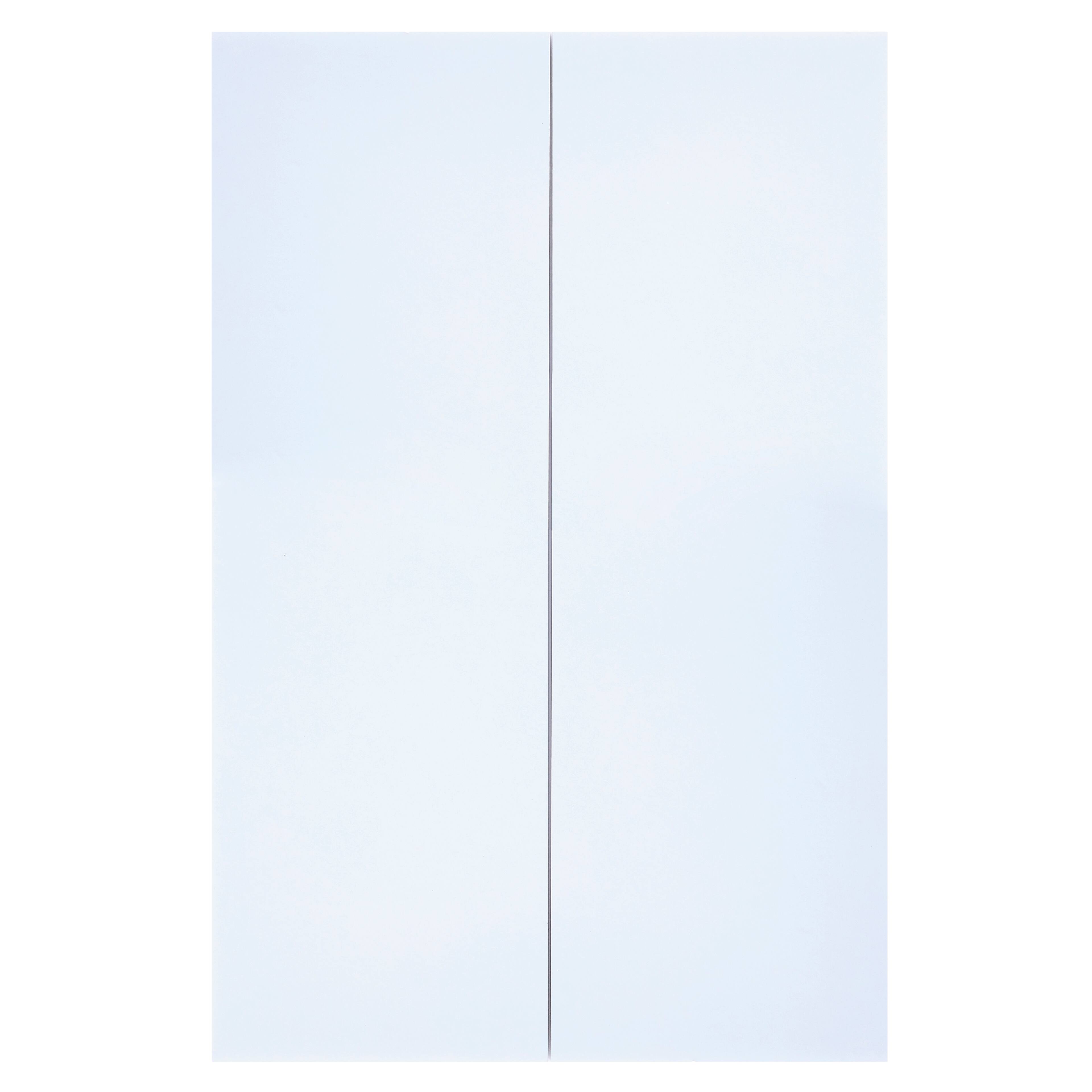 12 Pack: White Guide-Line 18" x 24" Foam Tri-Fold Display Board