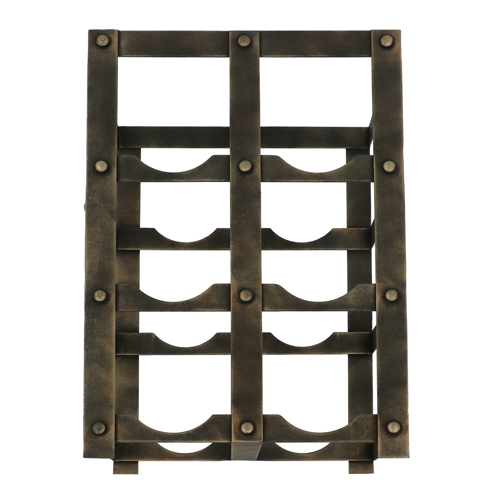 16" Antique Bronze Metal Wine Rack by Ashland®
