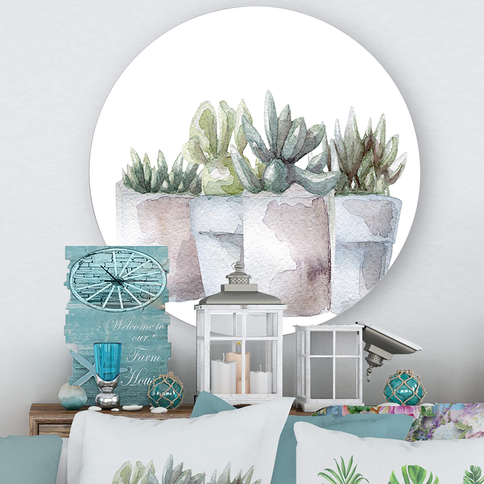 Designart - Cactus and Succulent House Plants III