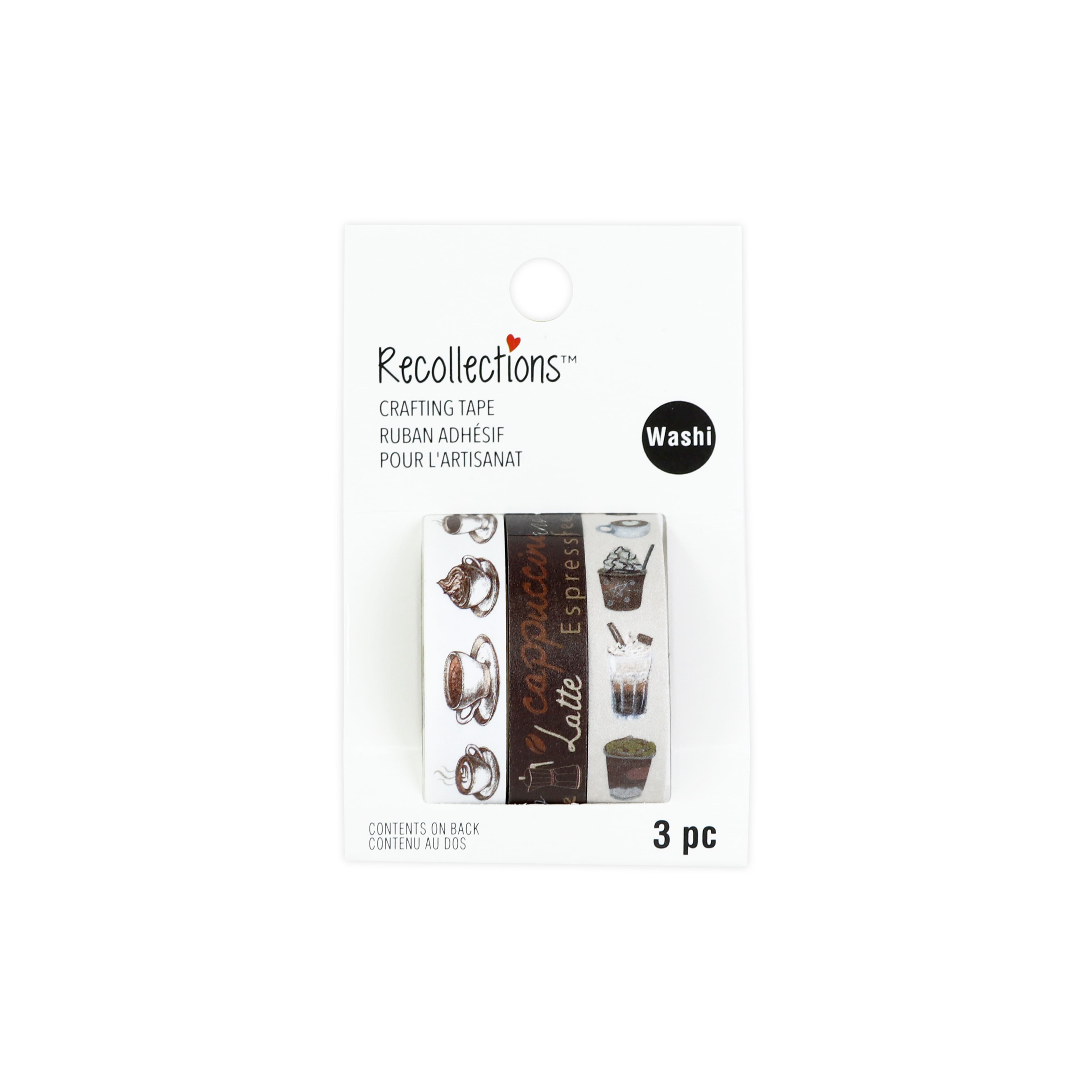3-Piece Café Washi Tape Set by Recollections™