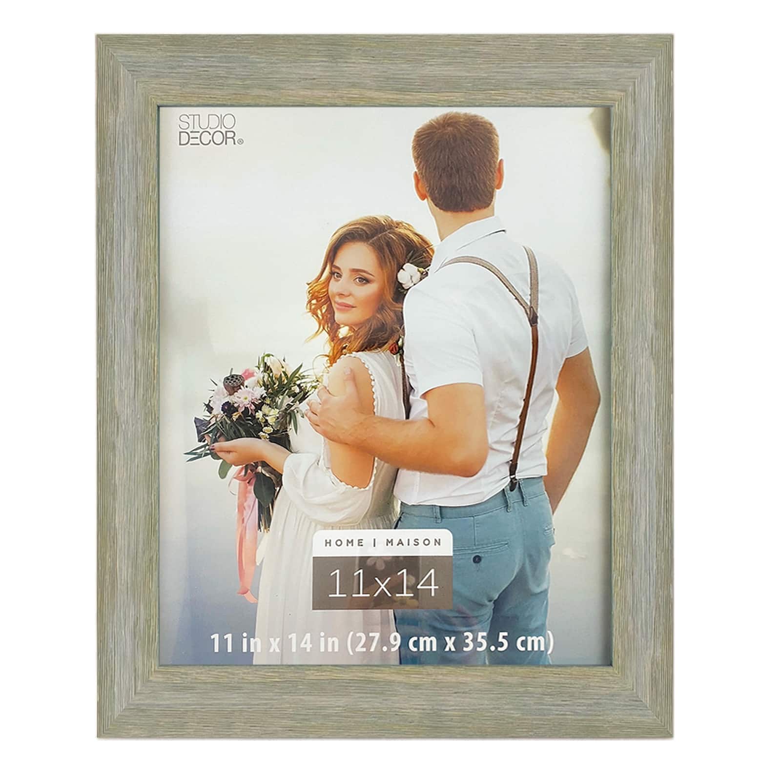 Home Distressed Gray Barnwood Frame by Studio Décor