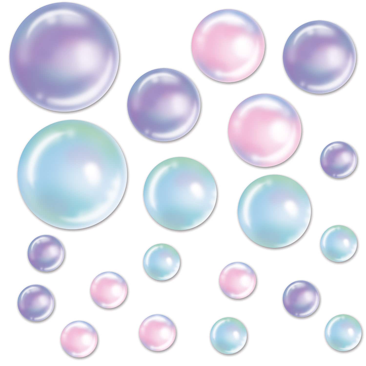 Beistle Bubble Cutouts Pack