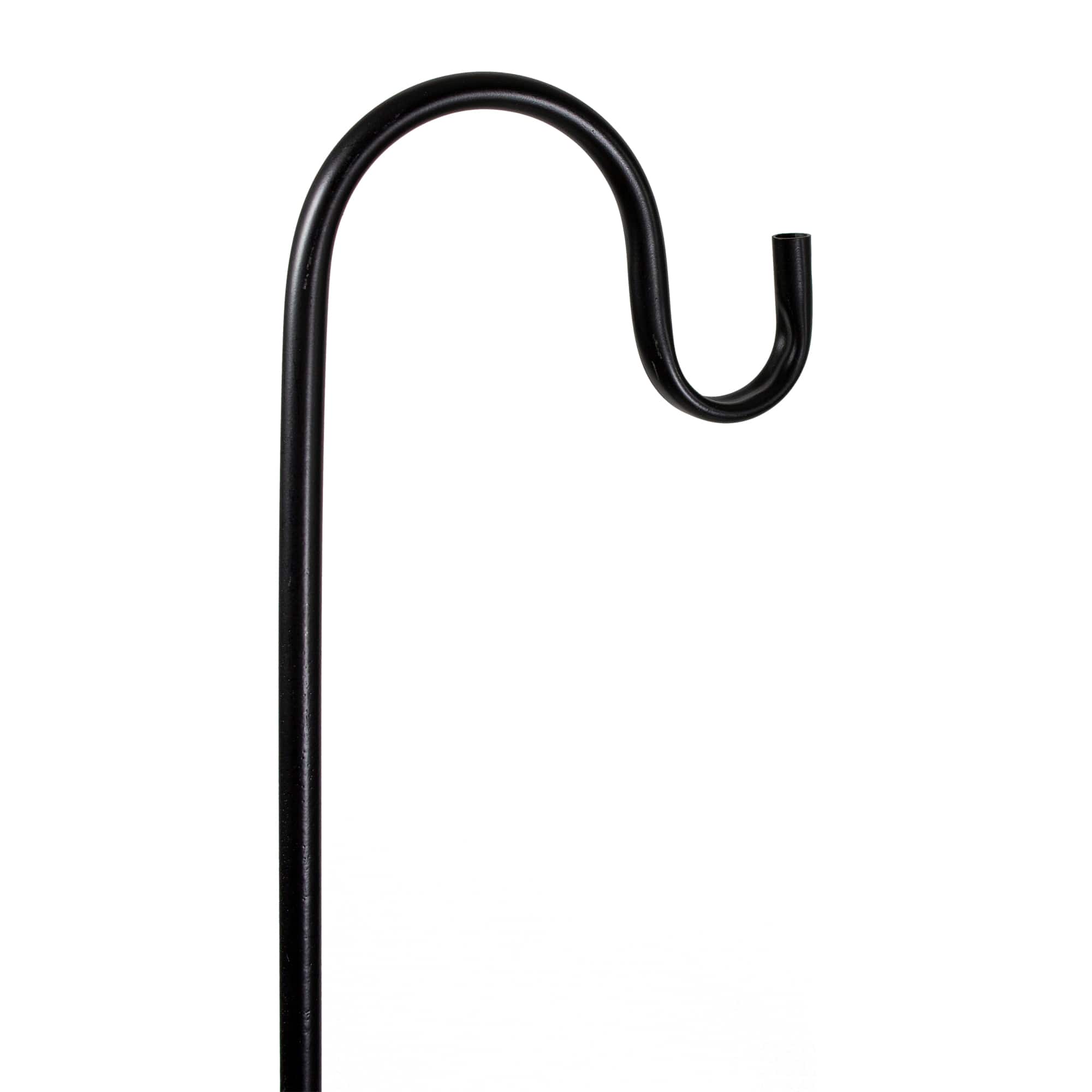 36" Black Metal Shepherd's Hook Garden Stake