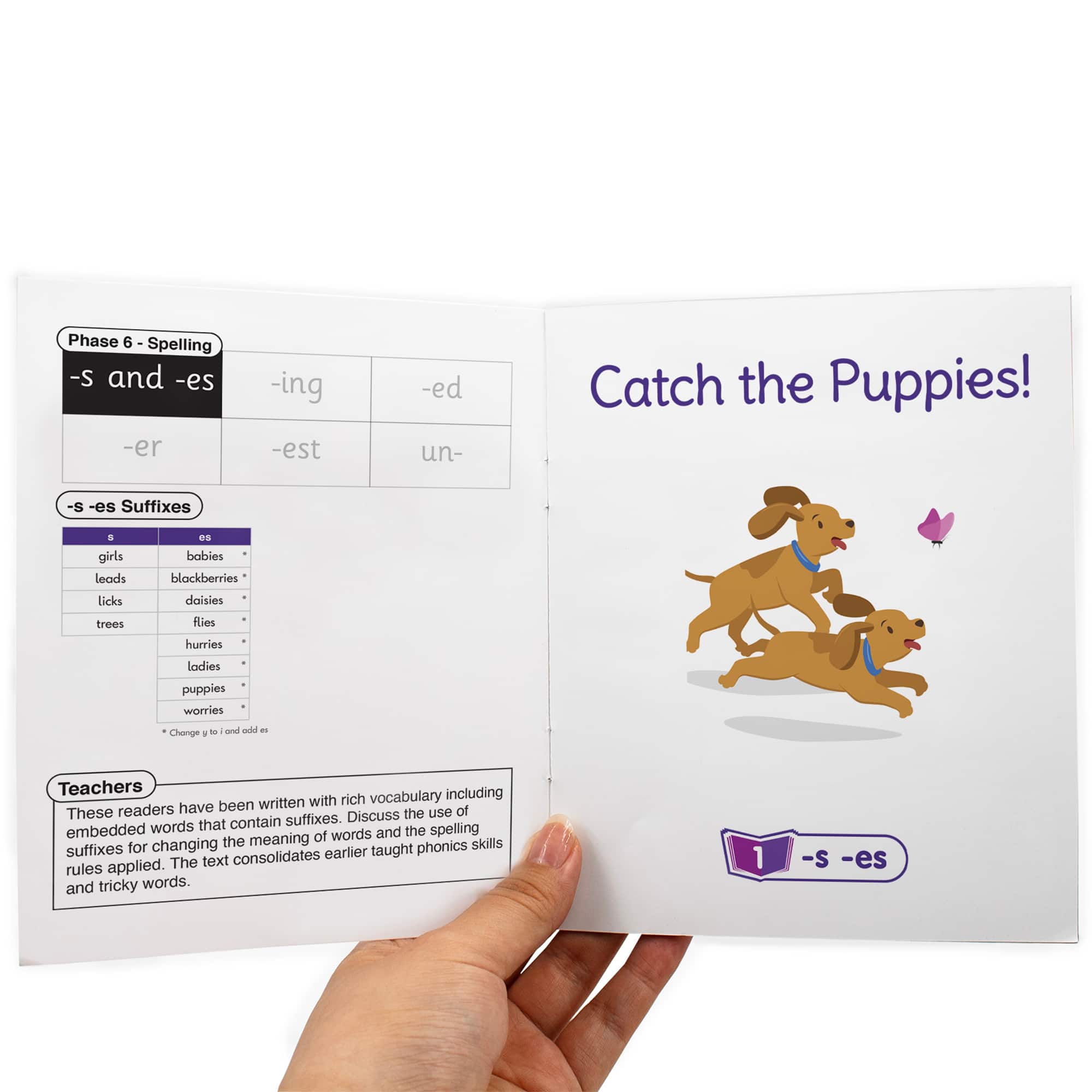 Junior Learning® Decodable Readers Fix Its Suffixes Fiction Phase 6 Set