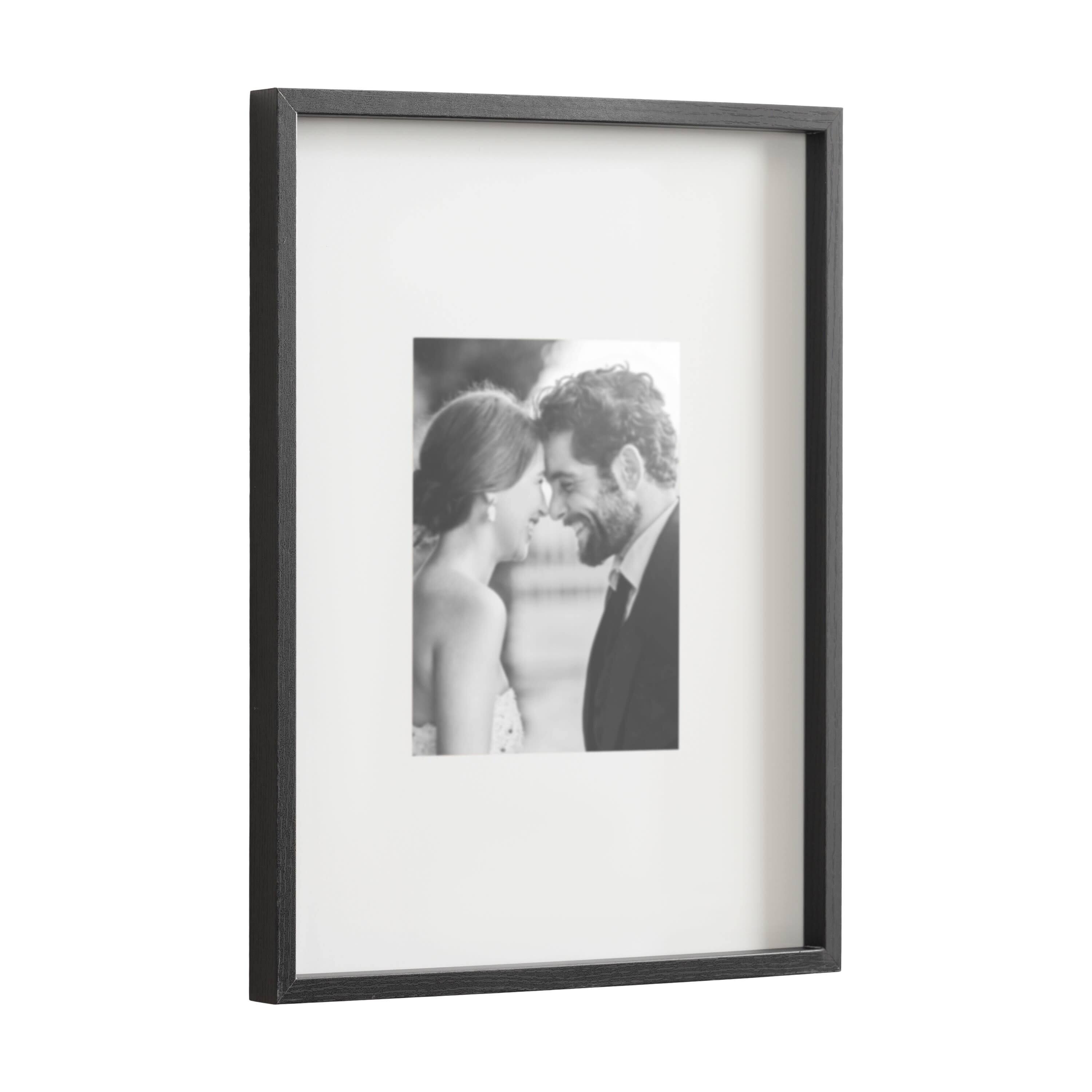 Kate and Laurel Gibson 16" x 20" Photo Frames 8" x 10" with Mat, 3ct.