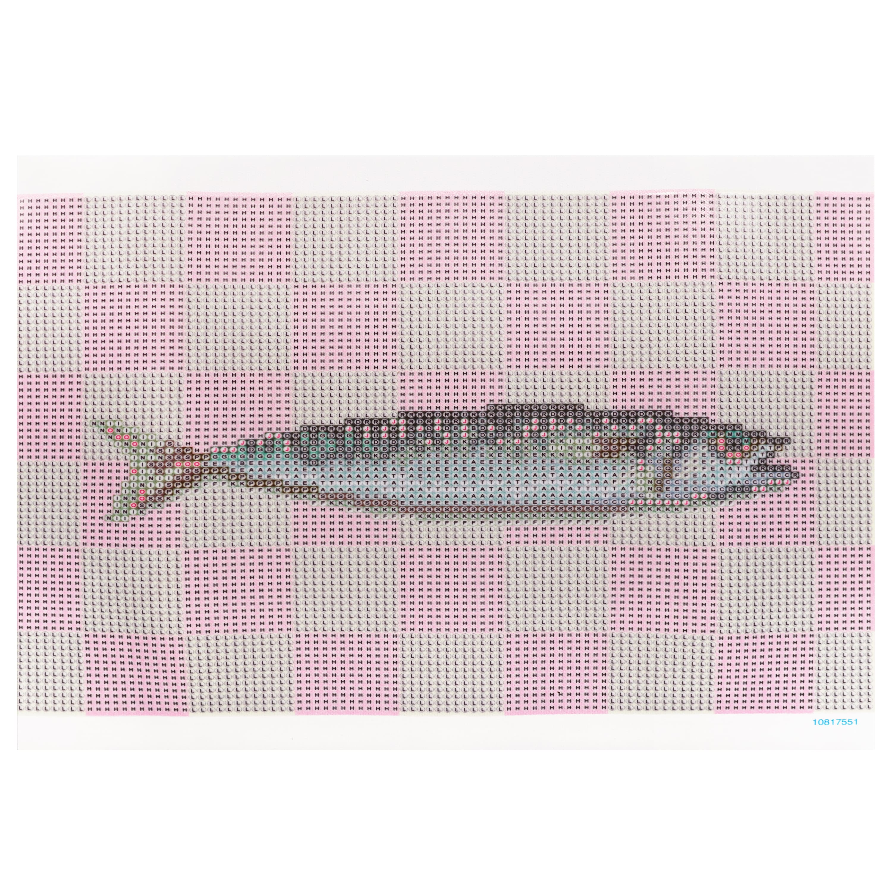 8.5" x 11" Sardine Diamond Art Kit with Wooden Frame by Make Market®