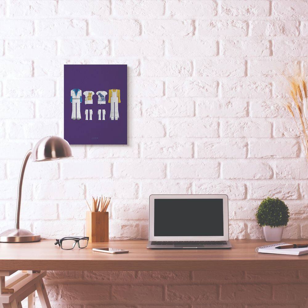 Stupell Industries Abba Modern Fashion Design Canvas Wall Art