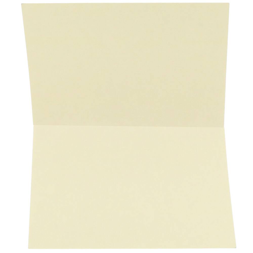 JAM Paper A1 Ivory Blank Foldover Cards