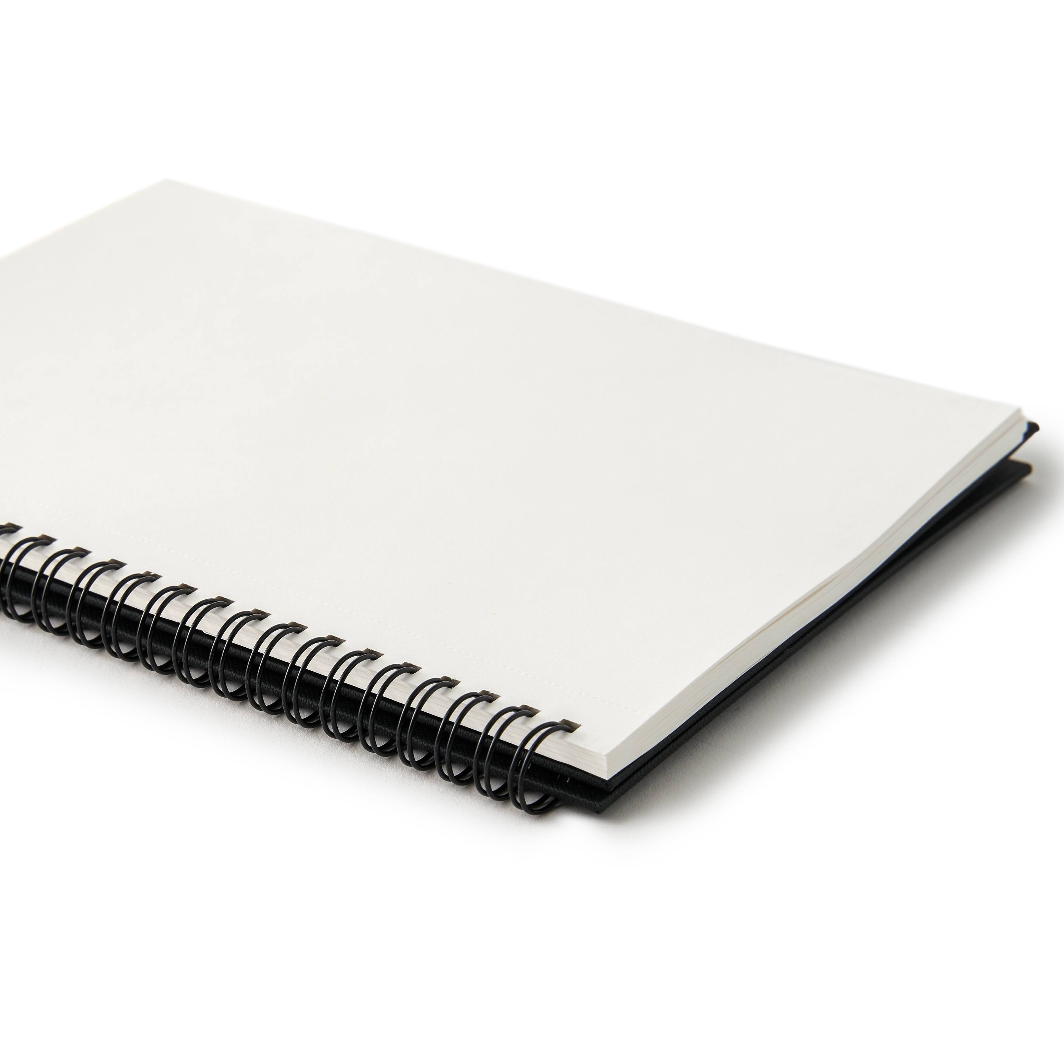 6 Pack: Black Hard Cover Drawing Pad by Artist's Loft™, 5.5" x 8.5"
