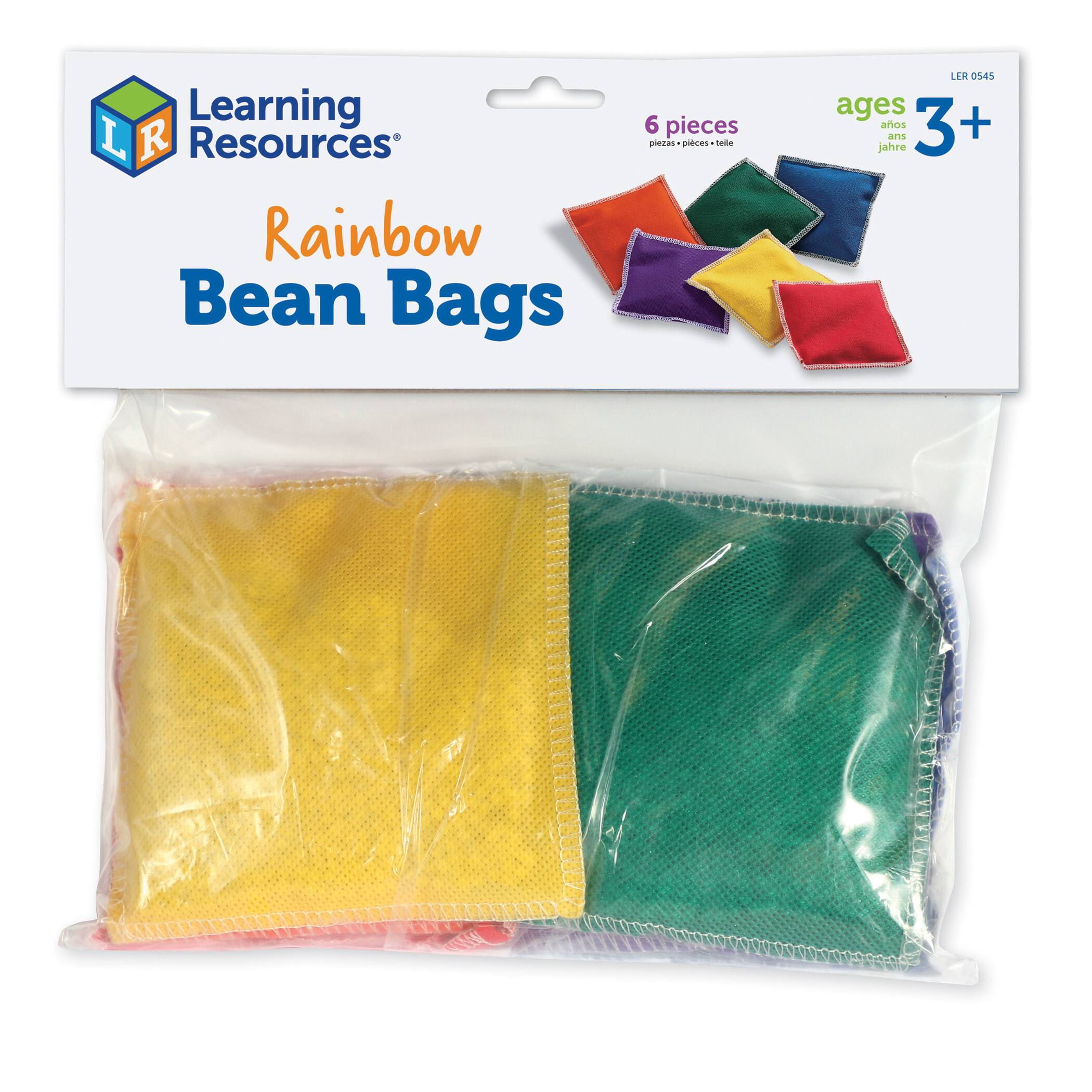 Learning Resources Rainbow Bean Bags Set